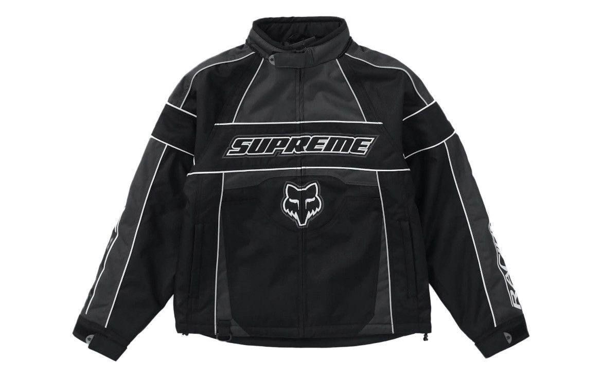 Image of Supreme Fox Racing Jacket (Fw23) in Black, Men's (Size Small)