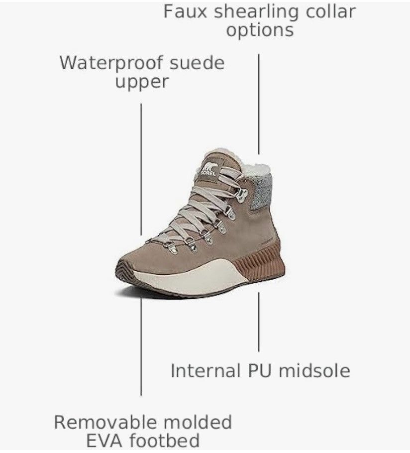 SOREL Sorel Out N About III Conquest Boot Taupe 8 US NWT Size US 8 / IT 38 - 11 Thumbnail