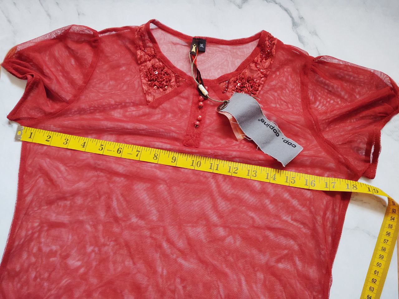 Cop Copine Cop Copine Mesh Top Sz L Size L / US 10 / IT 46 - 5 Thumbnail
