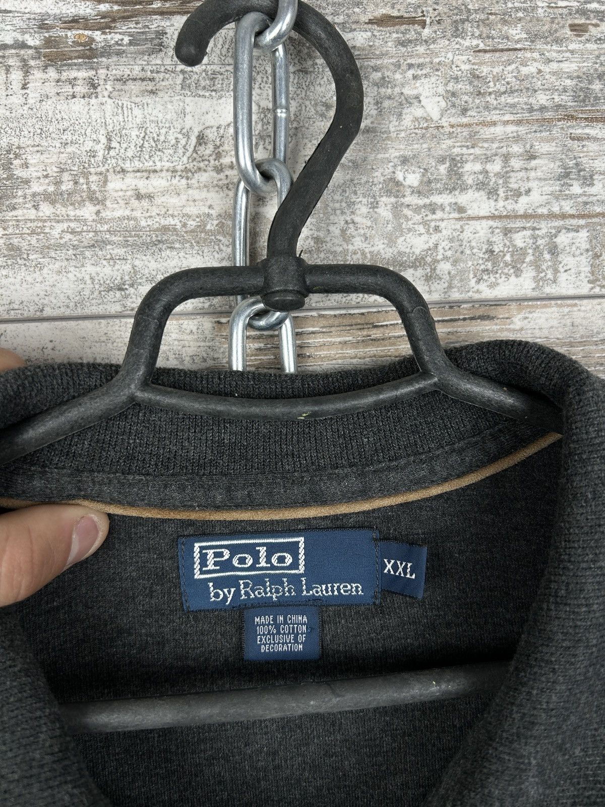 Polo Ralph Lauren Mens Vintage Polo Ralph Lauren 1/3 zip Sweatshirt rugby y2k Size US XXL / EU 58 / 5 - 4 Thumbnail