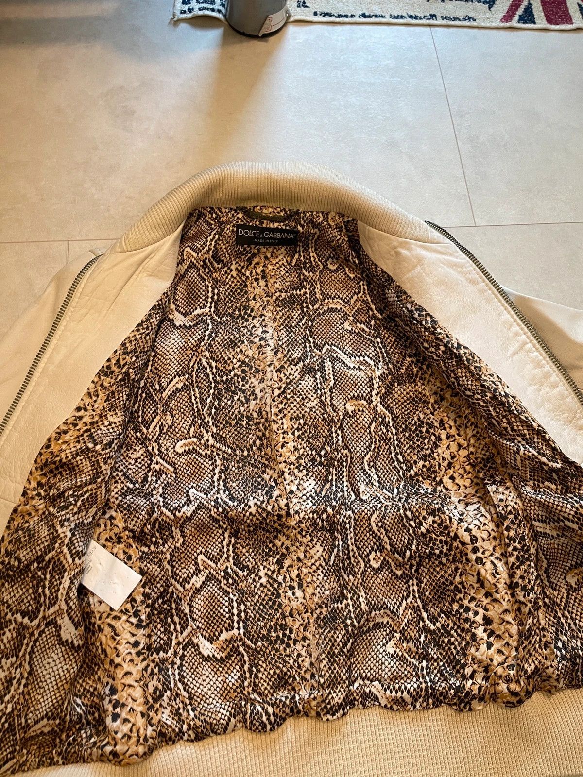 Dolce & Gabbana Dolce & Gabbana Leather Jacket Vintage Size S / US 4 / IT 40 - 6 Thumbnail