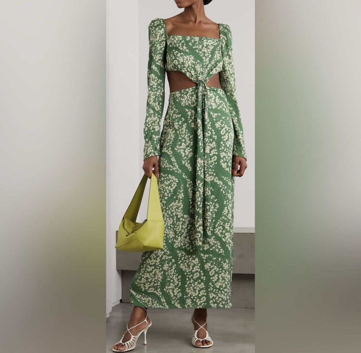 AGUA by Agua Bendita AGUA AGUA BENDITA Cuarzo Astro Esmeralda Floral Maxi Size S / US 4 / IT 40 - 11 Thumbnail