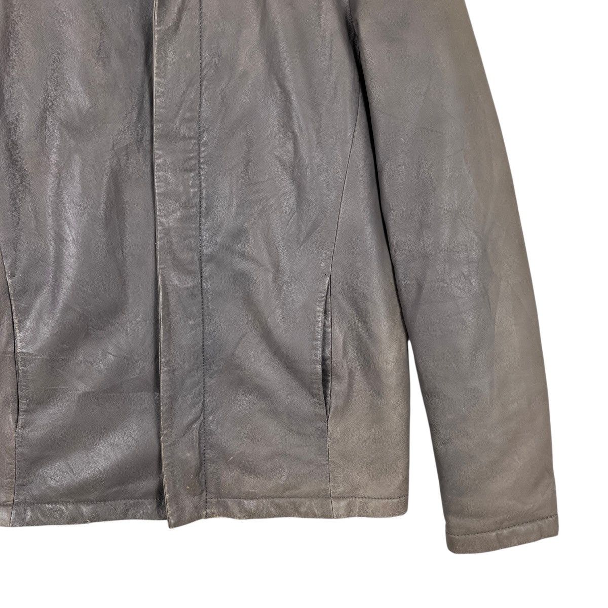 RIPVANWINKLE Rip Van Winkle Sheep Skin Blouson Moto Racer Jacket Size US M / EU 48-50 / 2 - 8 Thumbnail