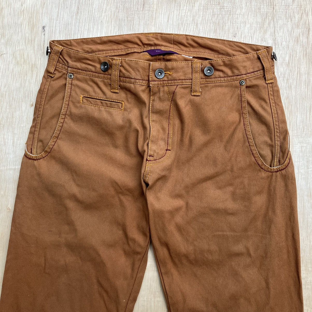 Japanese Brand KELEN CHINOS BUTTERFLY RIBBON LONG PANTS Size US 31 - 8 Thumbnail