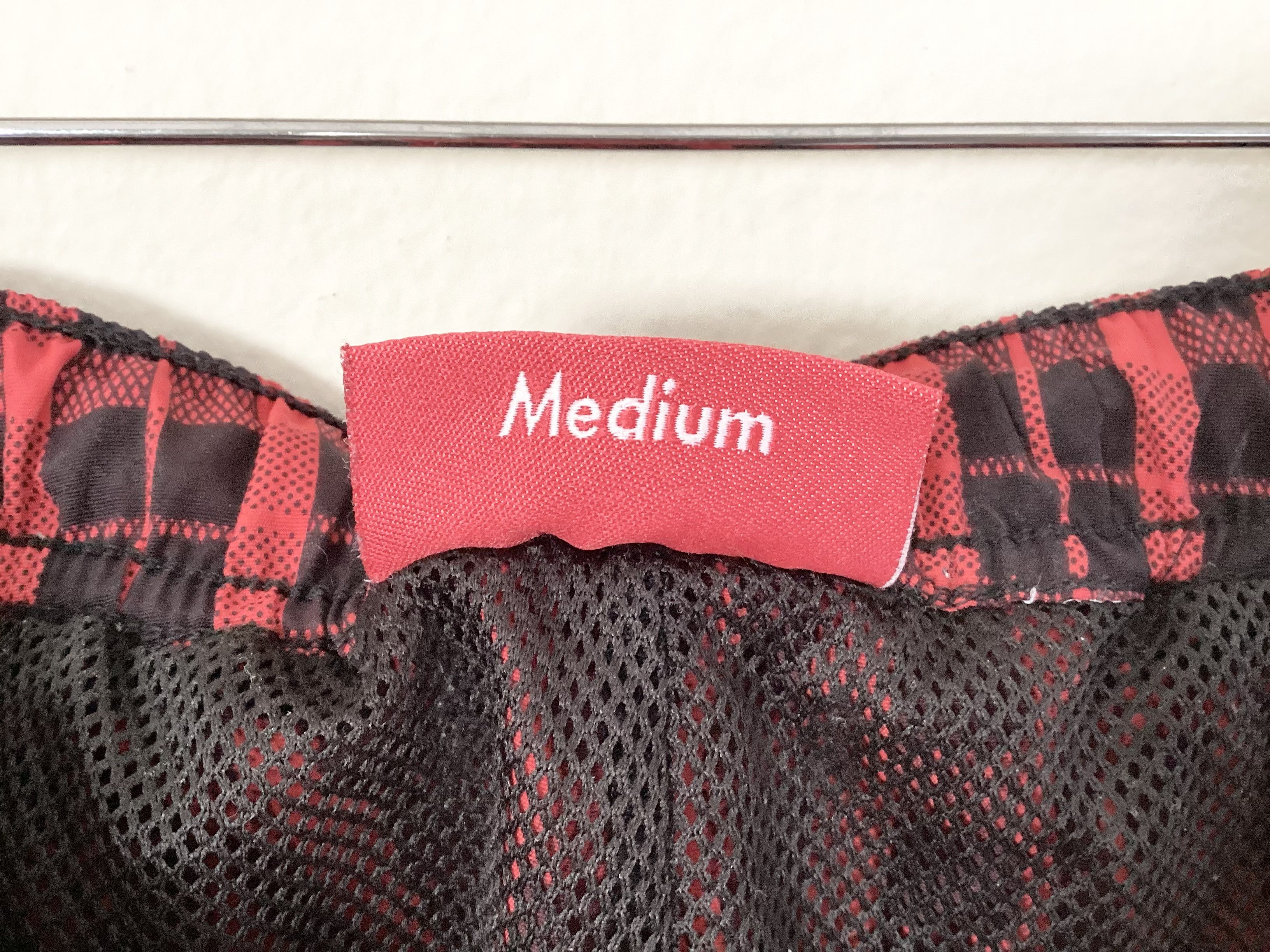 Supreme (M)Supreme Nylon Plaid Track Pant Red Plaid 2018FW Size US 32 / EU 48 - 5 Thumbnail