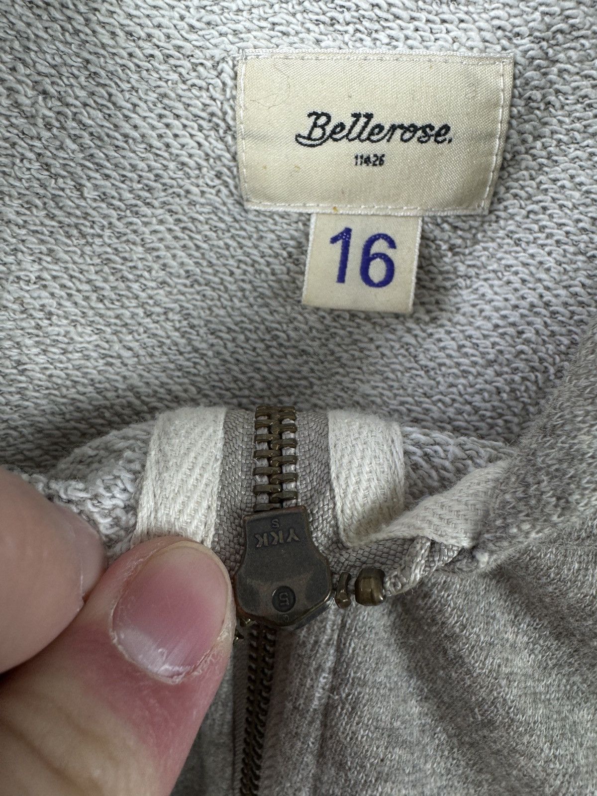 Norse Projects Men’s Bellerose Hoodie Full Zip Size 16 ( Medium) Size US M / EU 48-50 / 2 - 6 Thumbnail