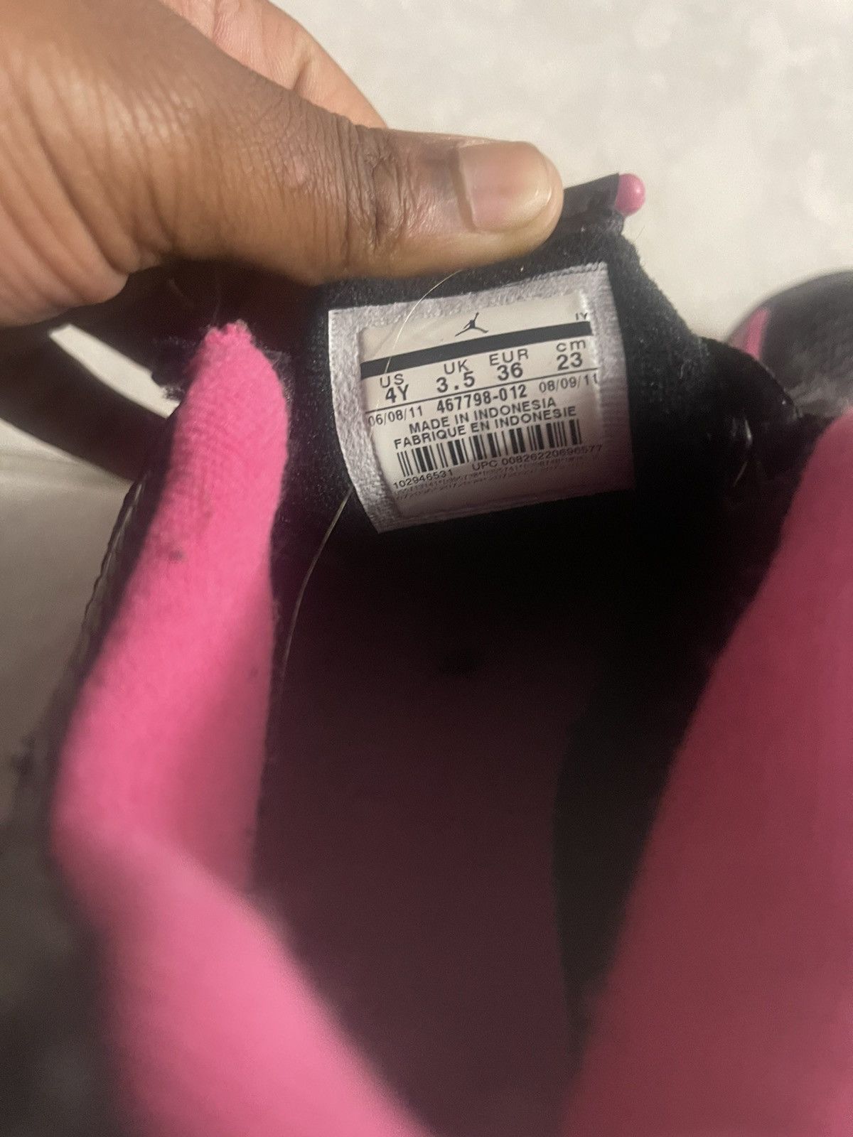 Jordan Brand Air Jordan 14 Desert Pink Size US 4 / IT 34 - 6 Thumbnail