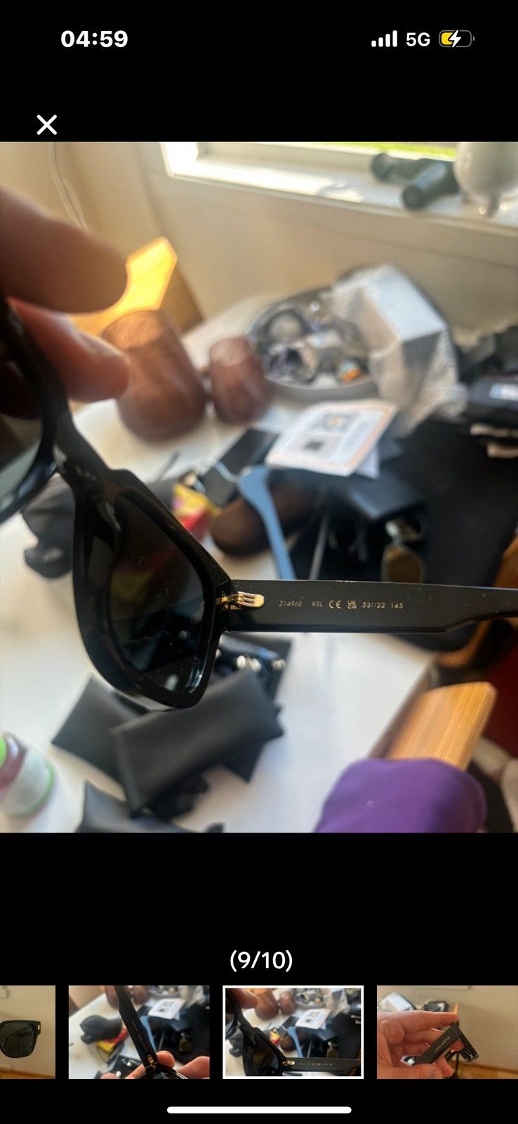 Louis Vuitton LOUIS VUITTON ESCAPE SUNGLASSES Size ONE SIZE - 5 Thumbnail