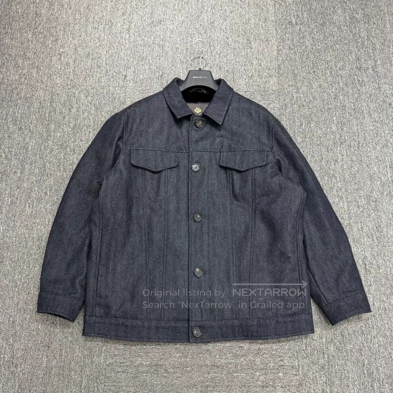 Loro Piana Loro Piana size 3XL Mink fur denim jacket Size US XXL / EU 58 / 5 - 1 Thumbnail