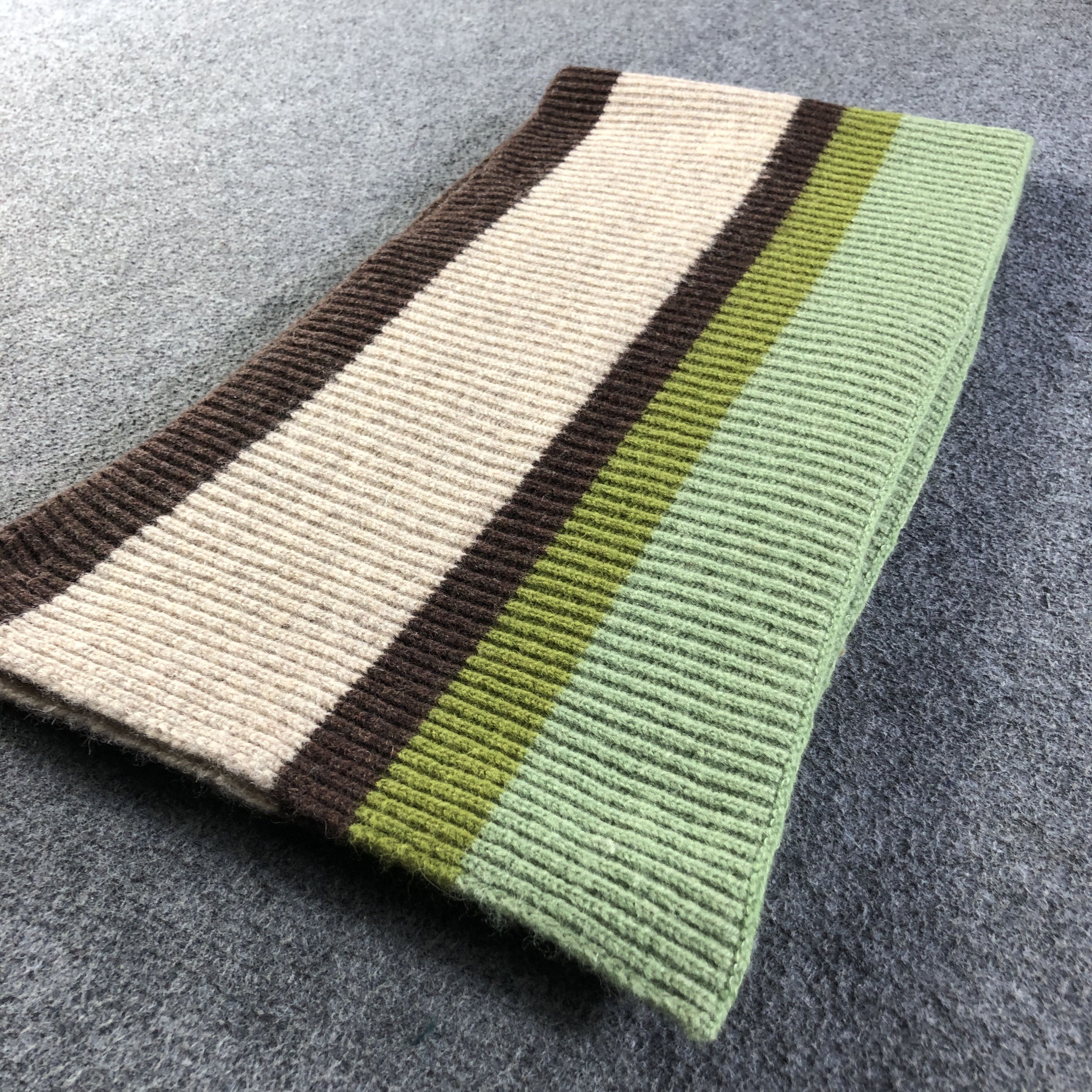 Gap GAP Striped Wool Scarf Muffler Neckwear V2794 Size ONE SIZE - 2 Thumbnail