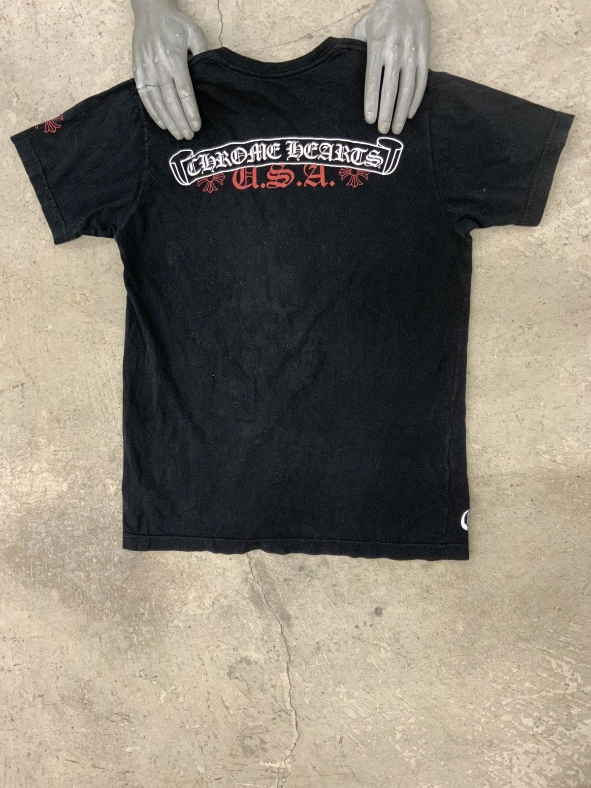 Chrome Hearts CHROME HEARTS SCROLL POCKET TEE Size US M / EU 48-50 / 2 - 1 Thumbnail