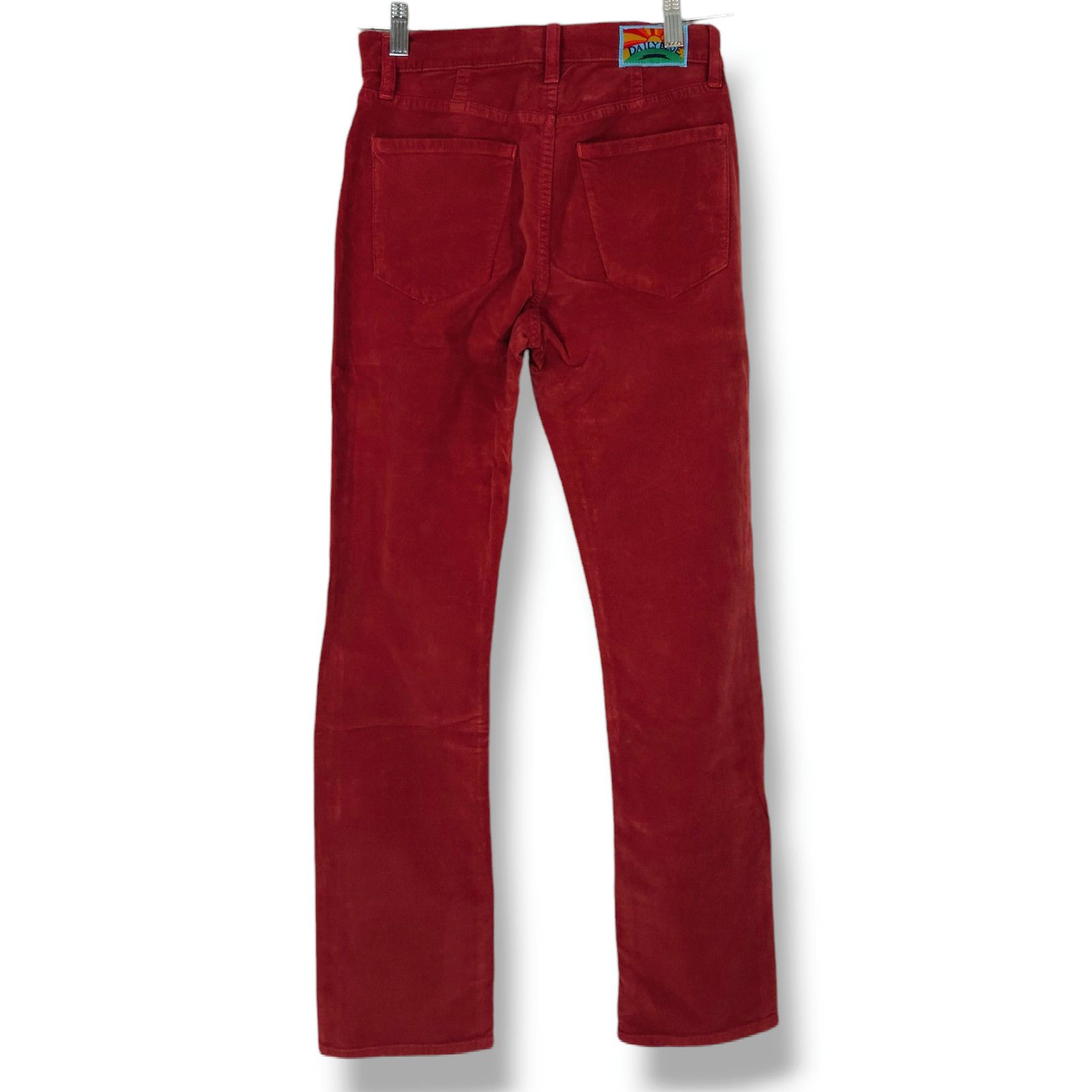 AG Adriano Goldschmied NWT Daily Blue Manya Velveteen Denim Jeans Sz. 25 Swing Size 25" / US 0 / IT 36 - 5 Thumbnail
