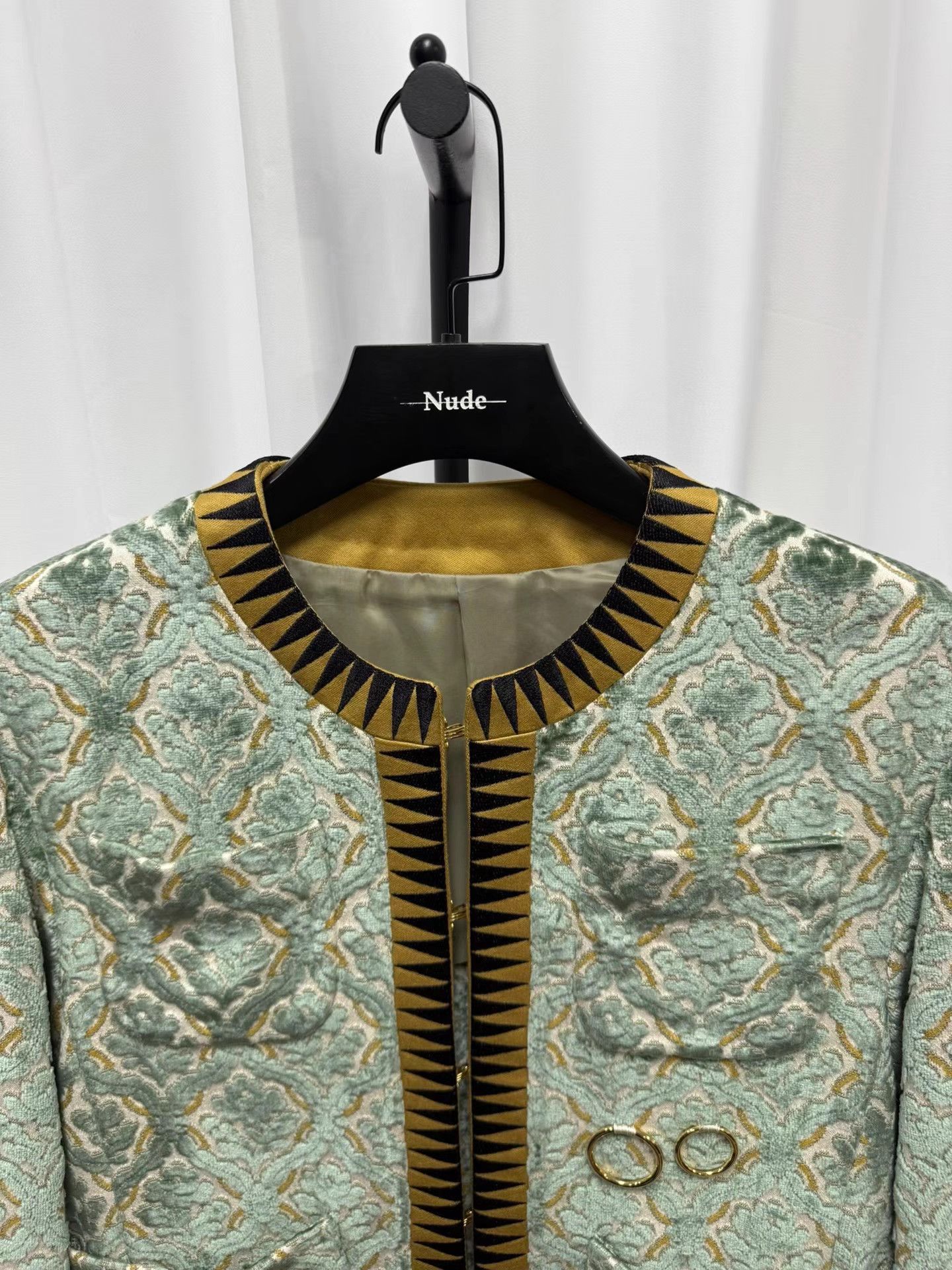 Undercover UNDERCOVER Velvet Jacquard Jagged Jacket K20 Size XS / US 0-2 / IT 36-38 - 3 Thumbnail
