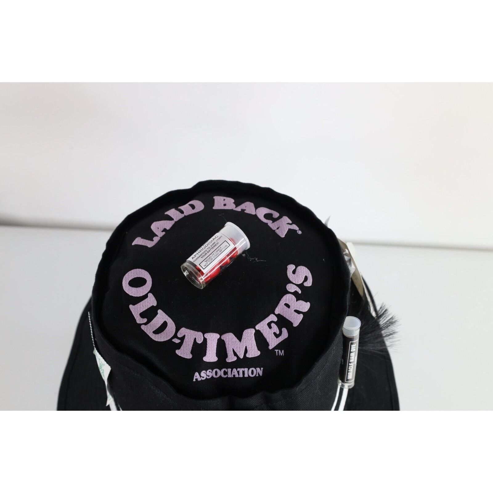 Vintage Deadstock Vintage 80s Laid Back Old Timer Old Age Combat Hat Size ONE SIZE - 2 Thumbnail