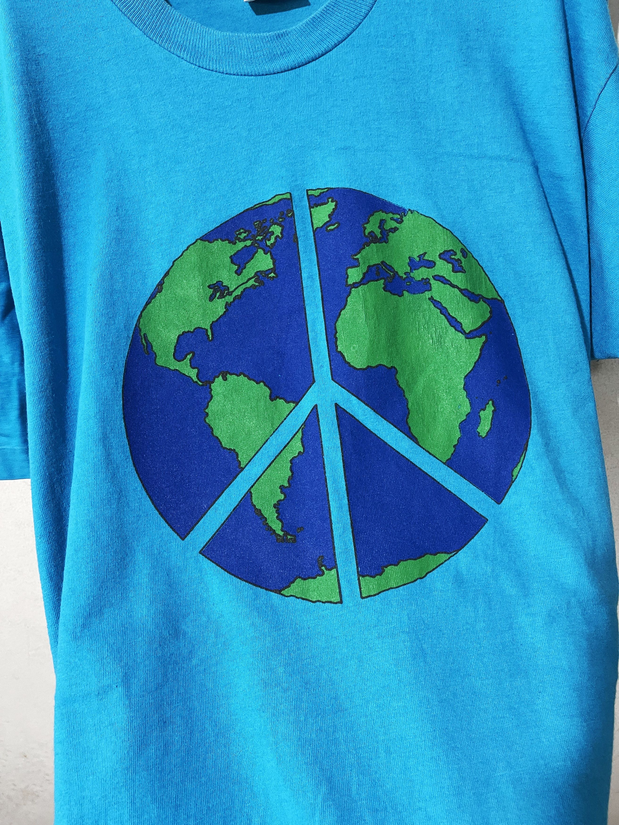 Vintage Vintage 90s Earth Day Shirt Size US L / EU 52-54 / 3 - 2 Thumbnail