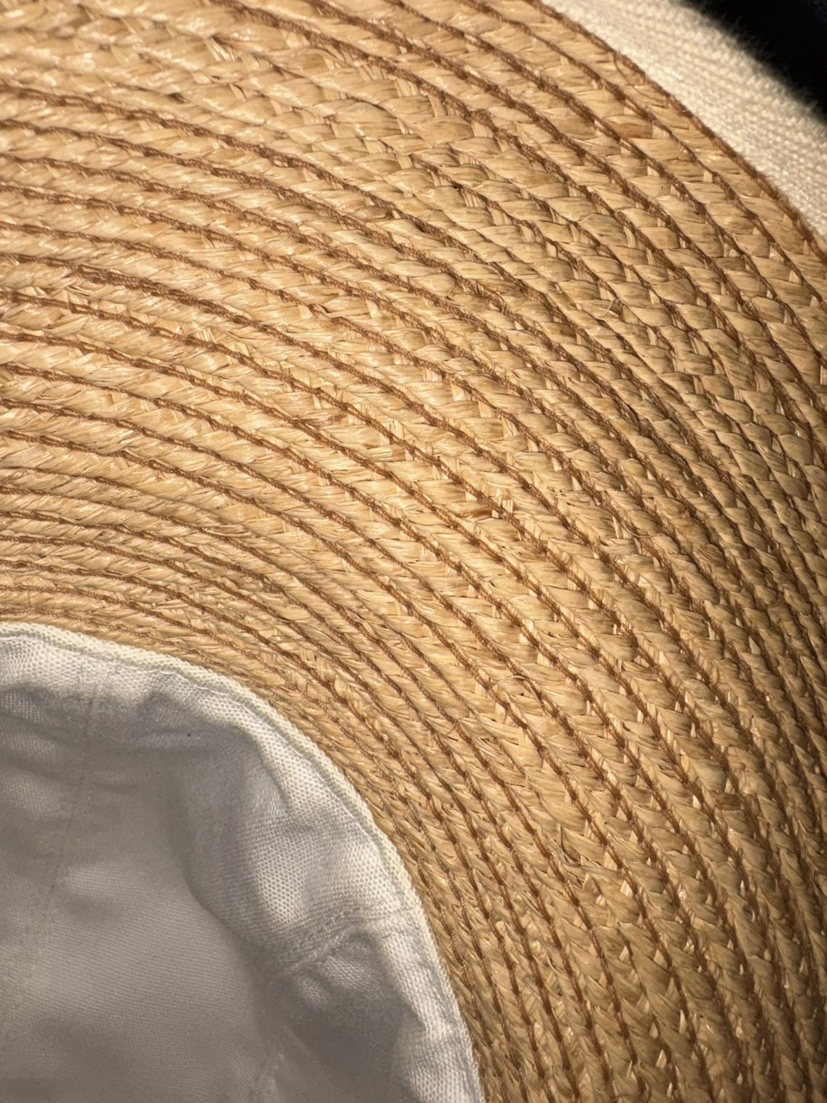 Designer Helen Kaminski “Miki” Raffia & Cotton Hat Size ONE SIZE - 8 Thumbnail