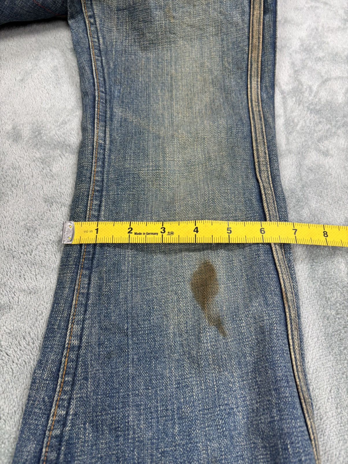 Le Grande Bleu (L.G.B.) L.G.B Flared Denim Pants. S012 Size US 28 / EU 44 - 16 Thumbnail