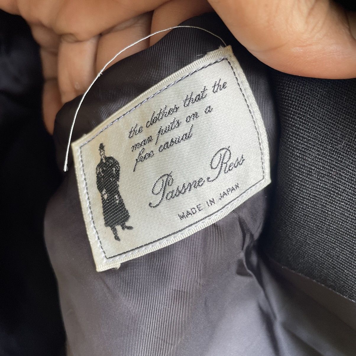 45rpm 💥Japanese Brand Passne Ress Pachtwork Jacket Made In Japan Size US M / EU 48-50 / 2 - 6 Thumbnail
