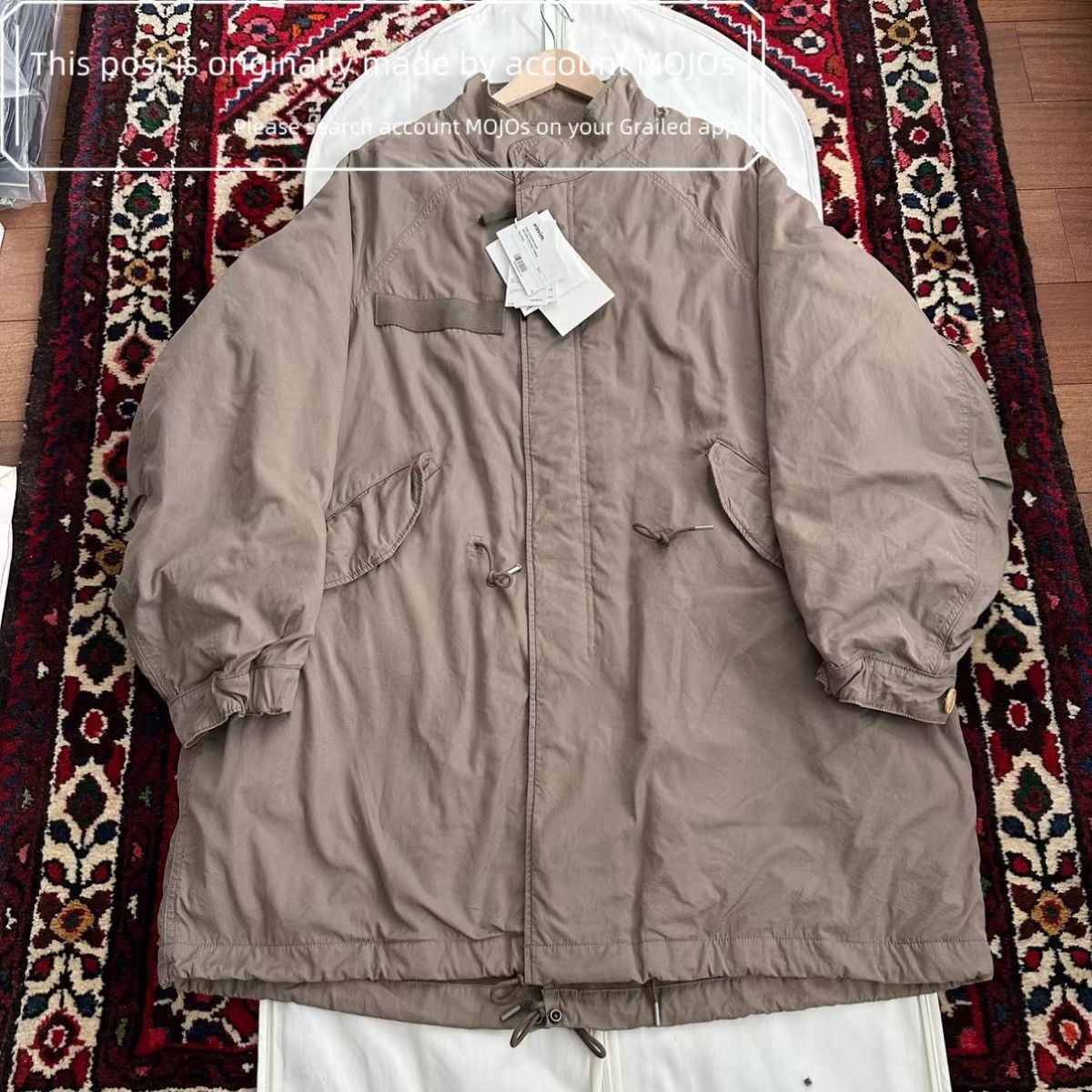 Visvim Sz 2 Visvim 25AW Fishtail Khaki Six Five Parka mojos1256 Size US M / EU 48-50 / 2 - 2 Thumbnail