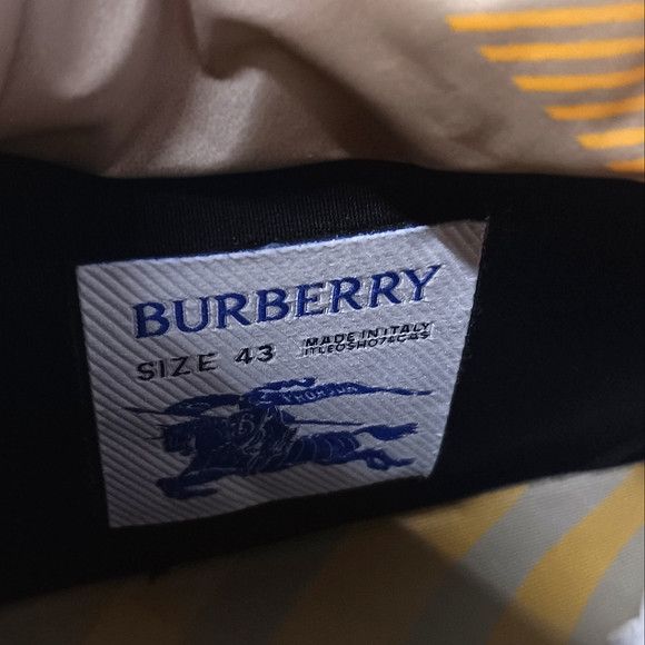Burberry Burberry Men's Yellow Check Pillow Boots - EU44/US11 Size US 11 / EU 44 - 11 Thumbnail