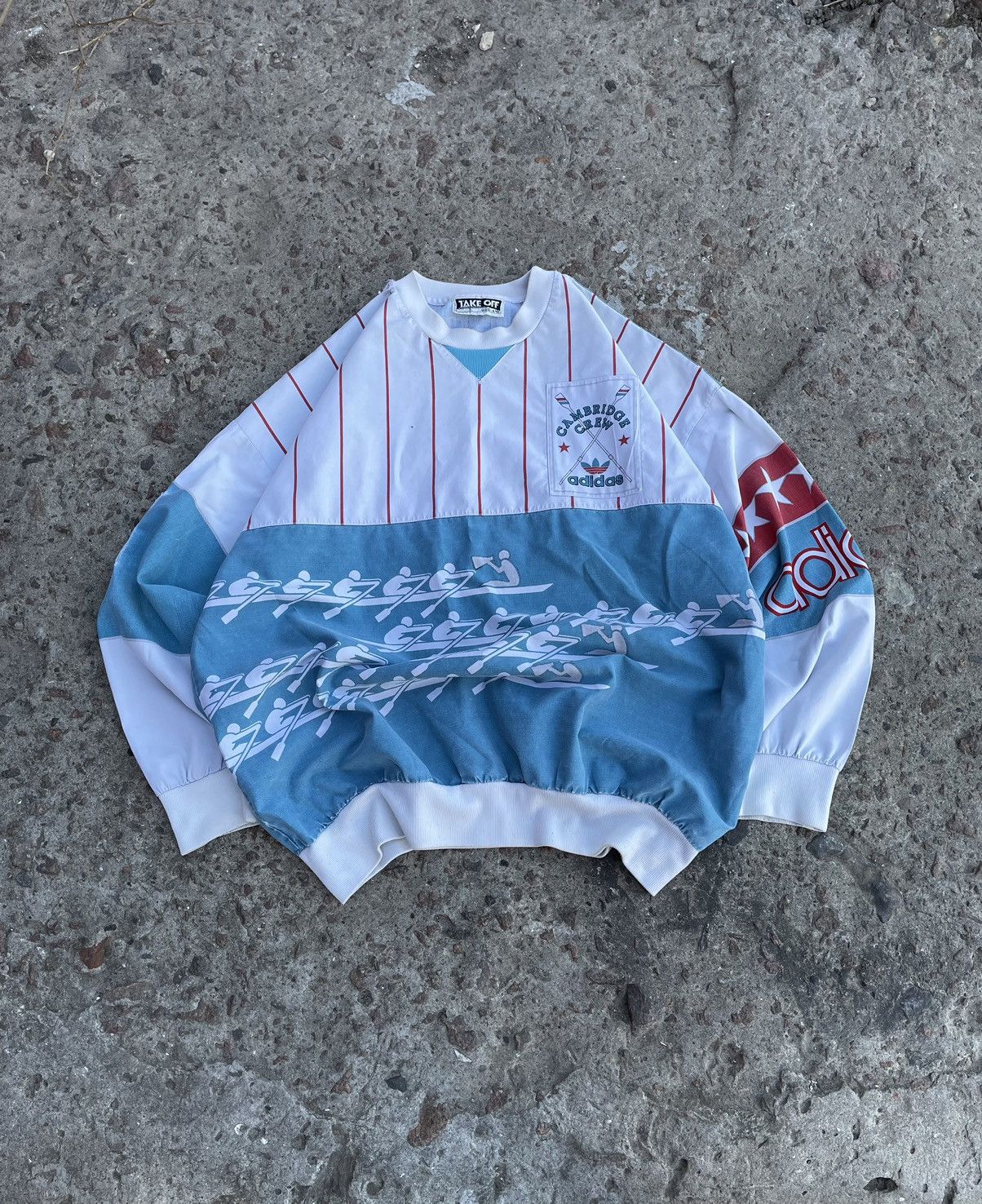 Adidas × Streetwear × Vintage Rare 80s Adidas Cambridge Crew  