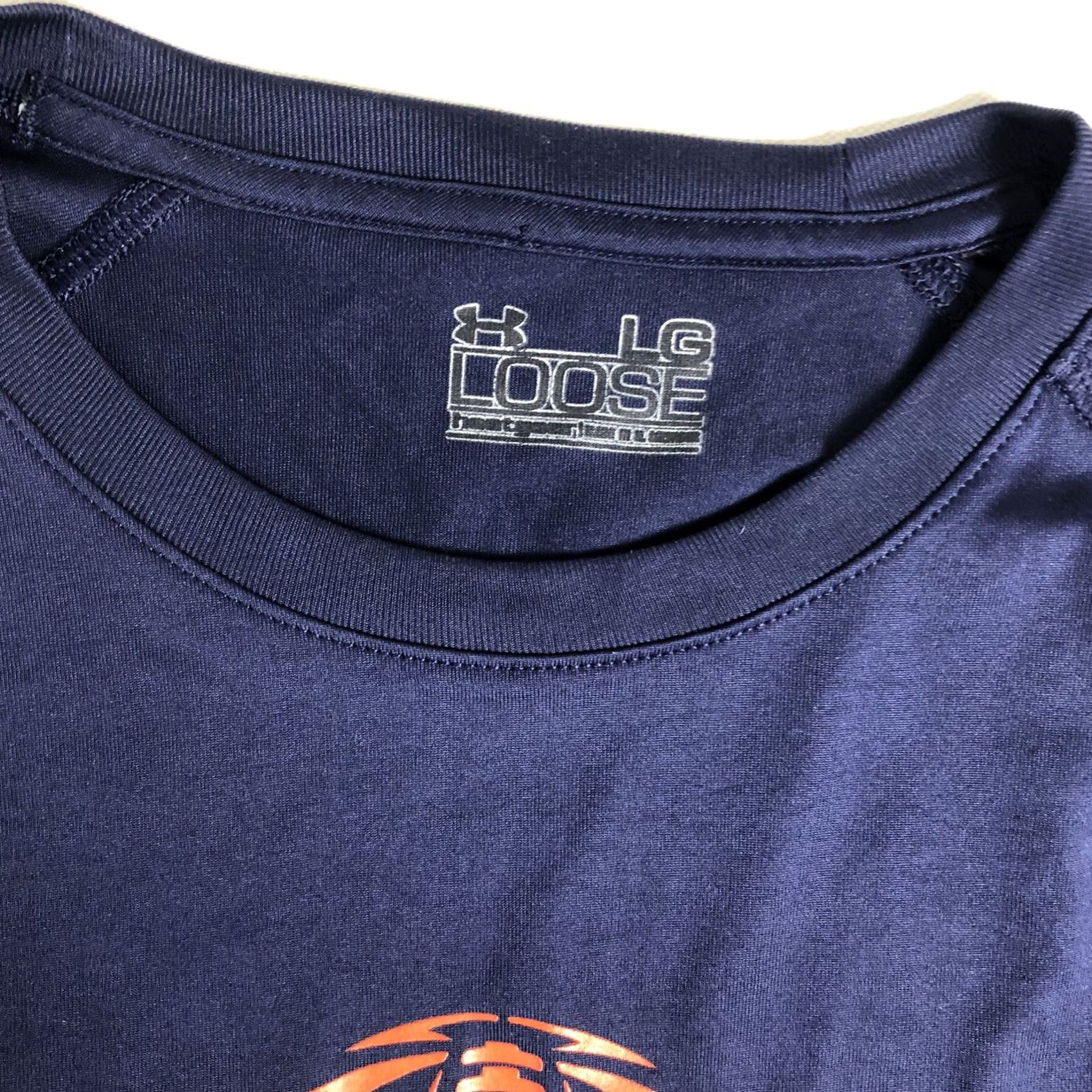 Under Armour Under Armor Shirt Mens L Blue Men Loose Short Sleeve Size Auburn Football C170 Size US L / EU 52-54 / 3 - 4 Thumbnail