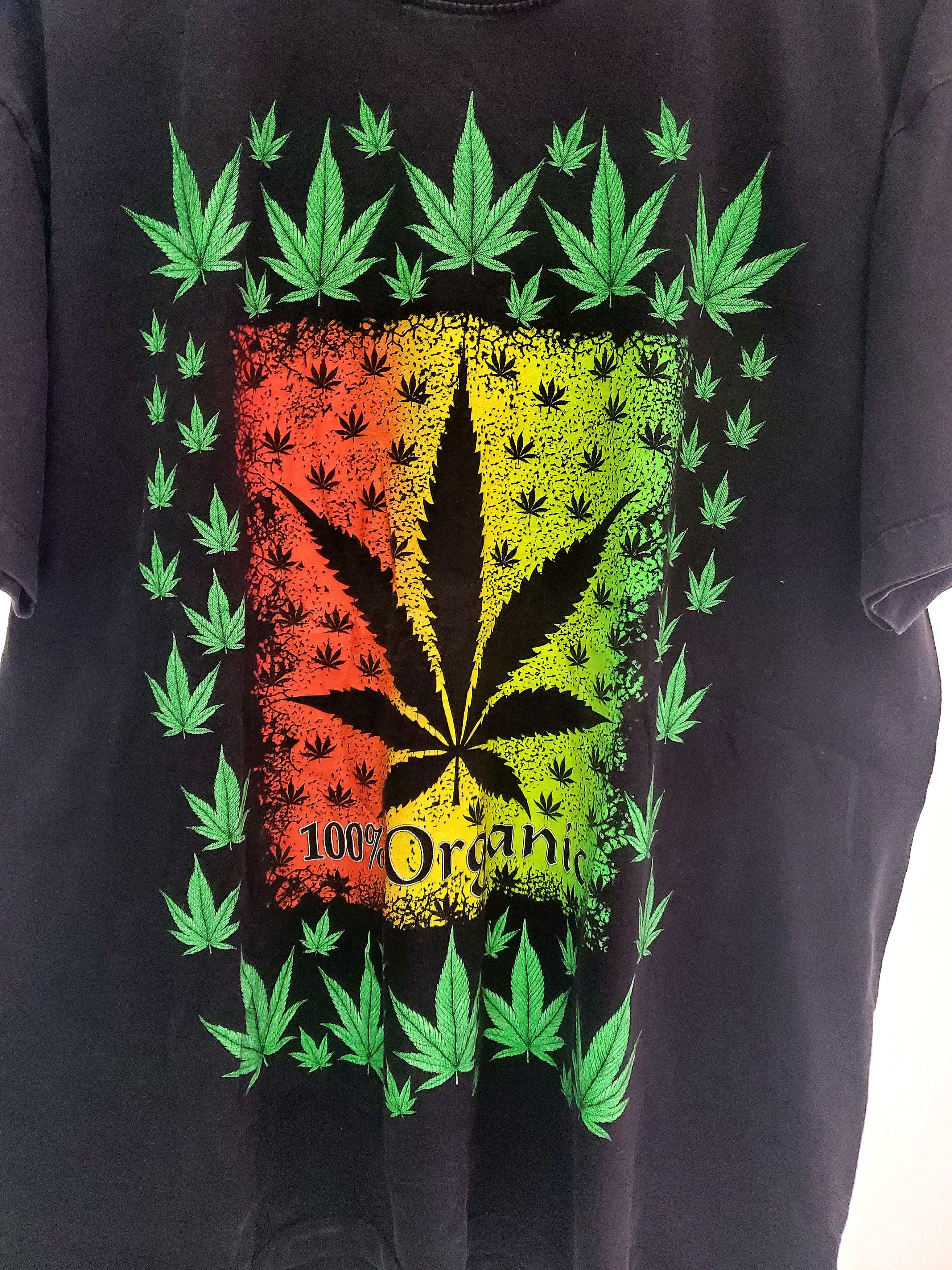 Vintage Vintage marijuana tee cannabis thc Tshirt size Xl Size US XL / EU 56 / 4 - 2 Thumbnail