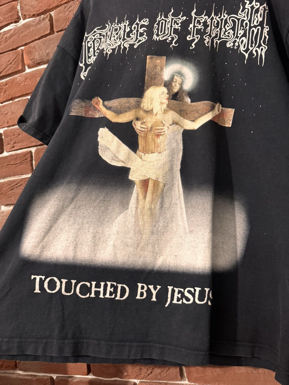 Band Tees Vintage 2000 Cradle of Filth Touched By Jesus Band Tshirt Size US XL / EU 56 / 4 - 5 Thumbnail