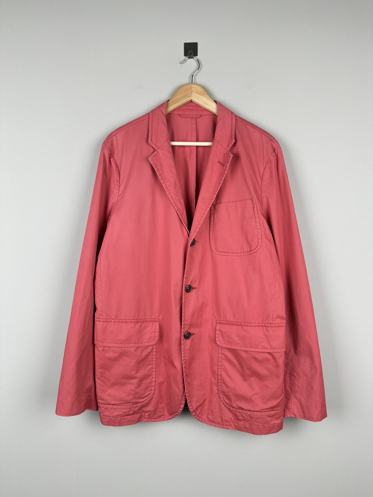 Polo Ralph Lauren × Vintage Vintage Polo Ralph Lauren Y2k Blazer Sport Jacket Size 40R - 1 Thumbnail