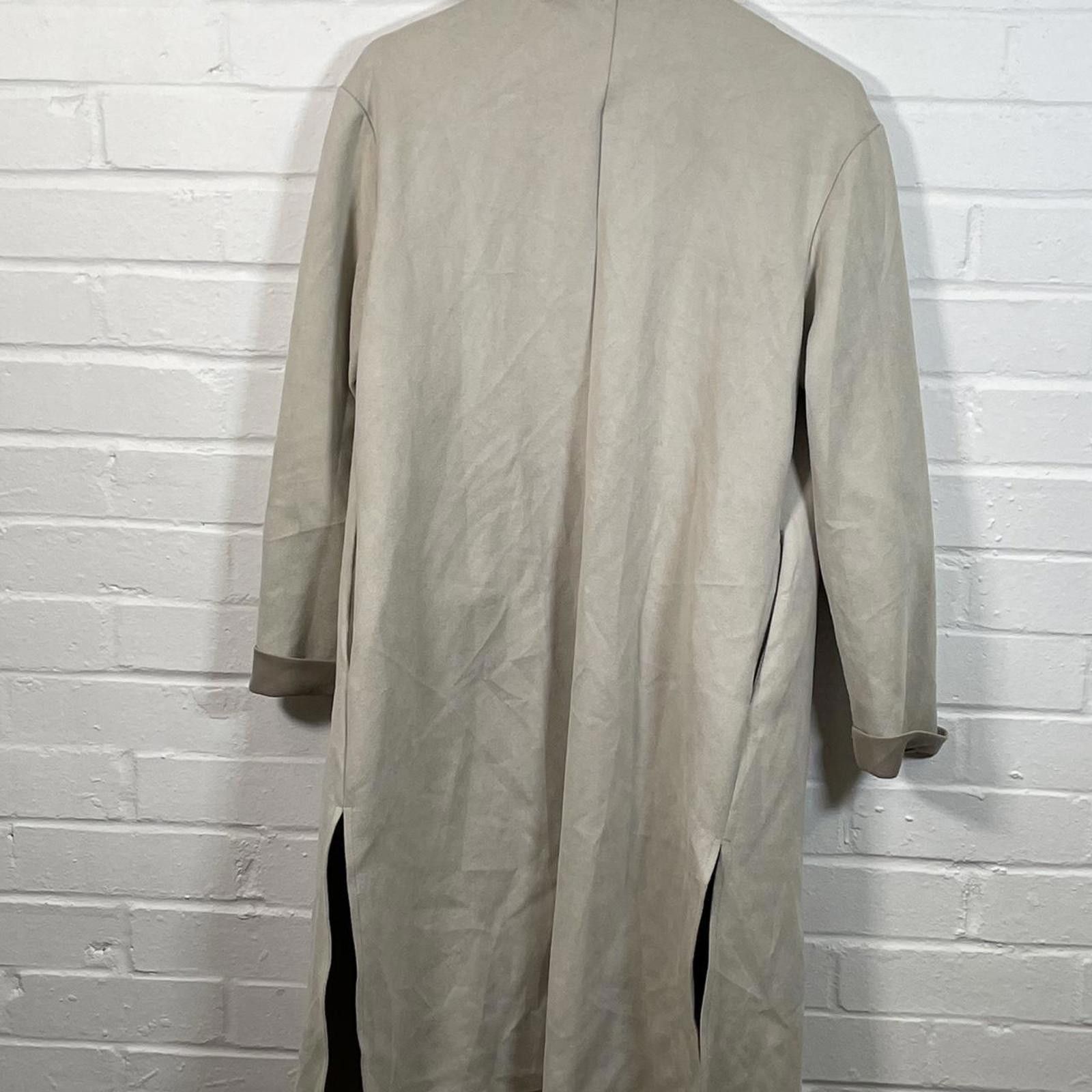 Zara Zara Women's Tan and Cream Coat Size S / US 4 / IT 40 - 4 Thumbnail