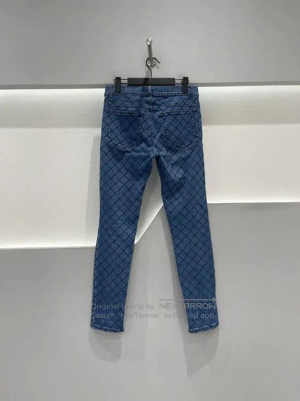 Chanel Chanel Blue Cotton Women’s Denim Pants . Size 35" - 2 Thumbnail