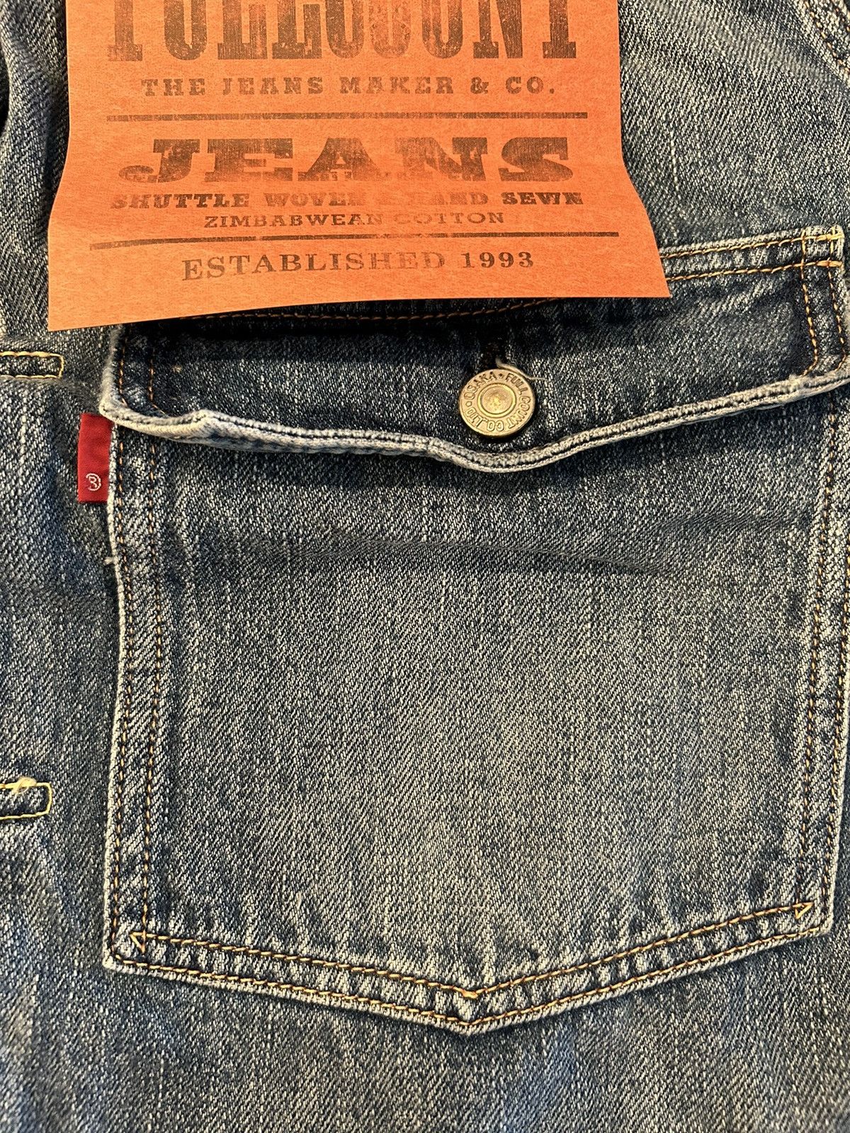 Full Count & Co. FULLCOUNT 2102SS Type 2 Dartford Jacket Size 44 (XXL) Size US XXL / EU 58 / 5 - 7 Thumbnail