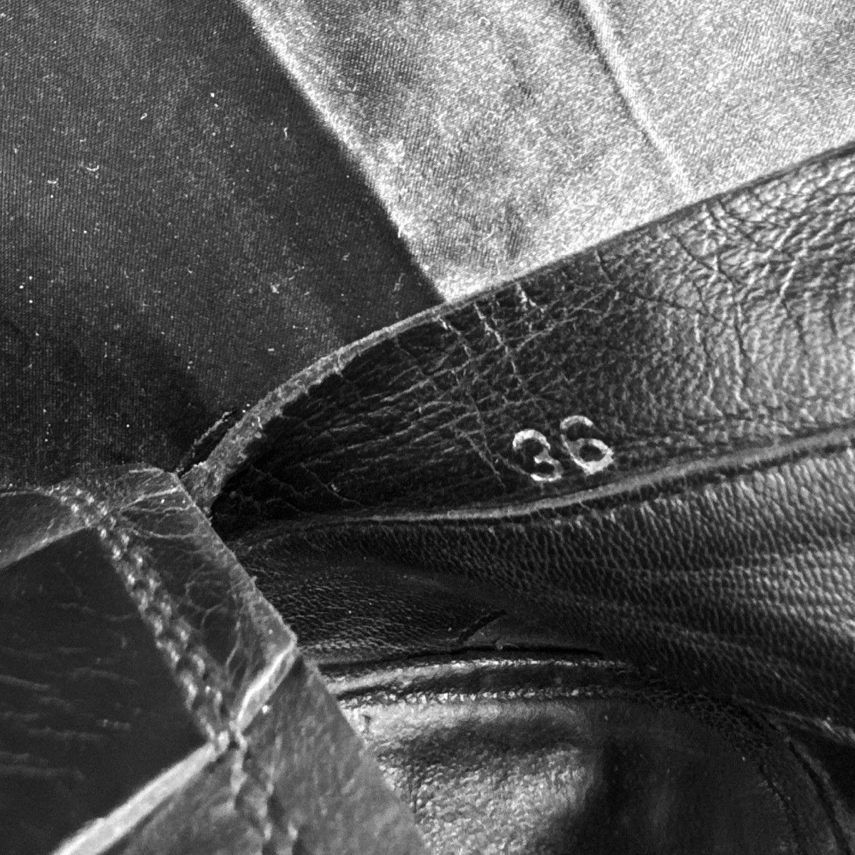 Miu Miu Miu Miu 1999 Black Leather Western-Heel Boots. Size US 6 / IT 36 - 9 Thumbnail