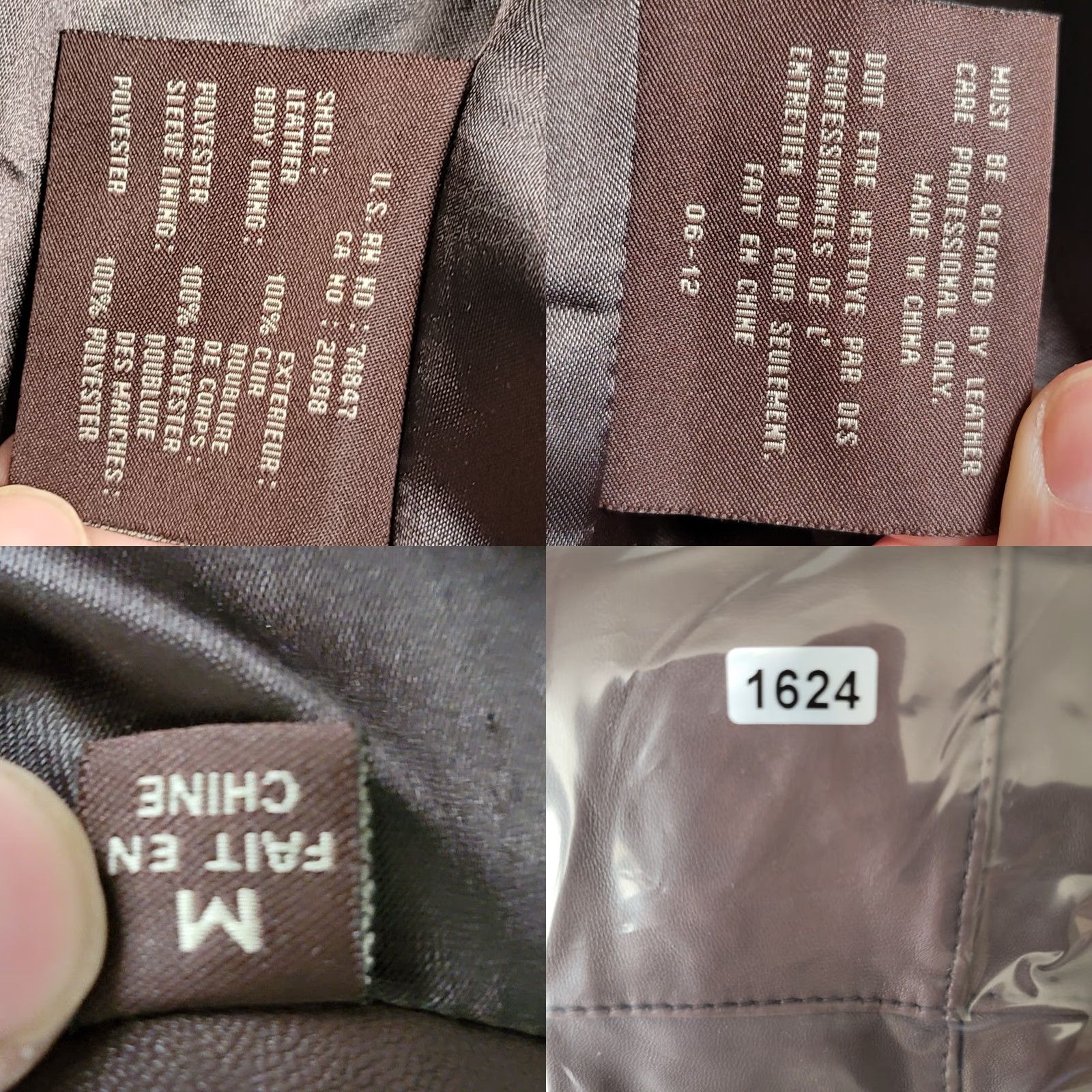 Vintage VINTAGE Marc New York Women's M Brown Leather Zip Up Jacket Size M / US 6-8 / IT 42-44 - 11 Thumbnail