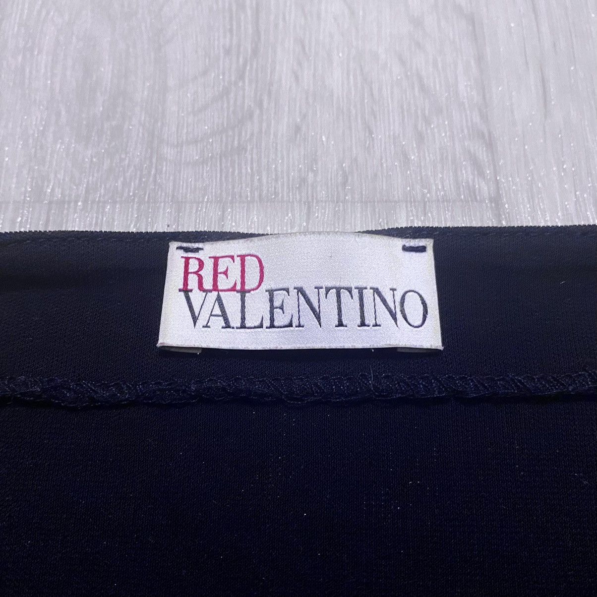 RED Valentino Women’s Avant Garde RED Valentino Black Baggy Sleeveless Top Size ONE SIZE - 12 Thumbnail