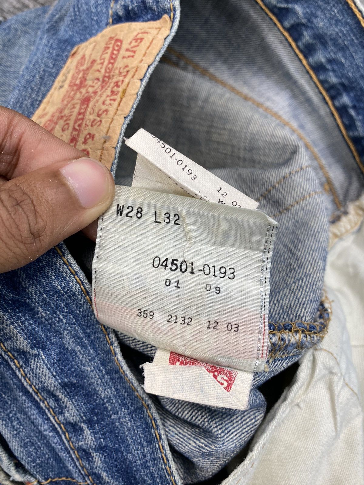 Levi's × Vintage Vintage Levis 501 Straight cut Size US 28 / EU 44 - 4 Thumbnail