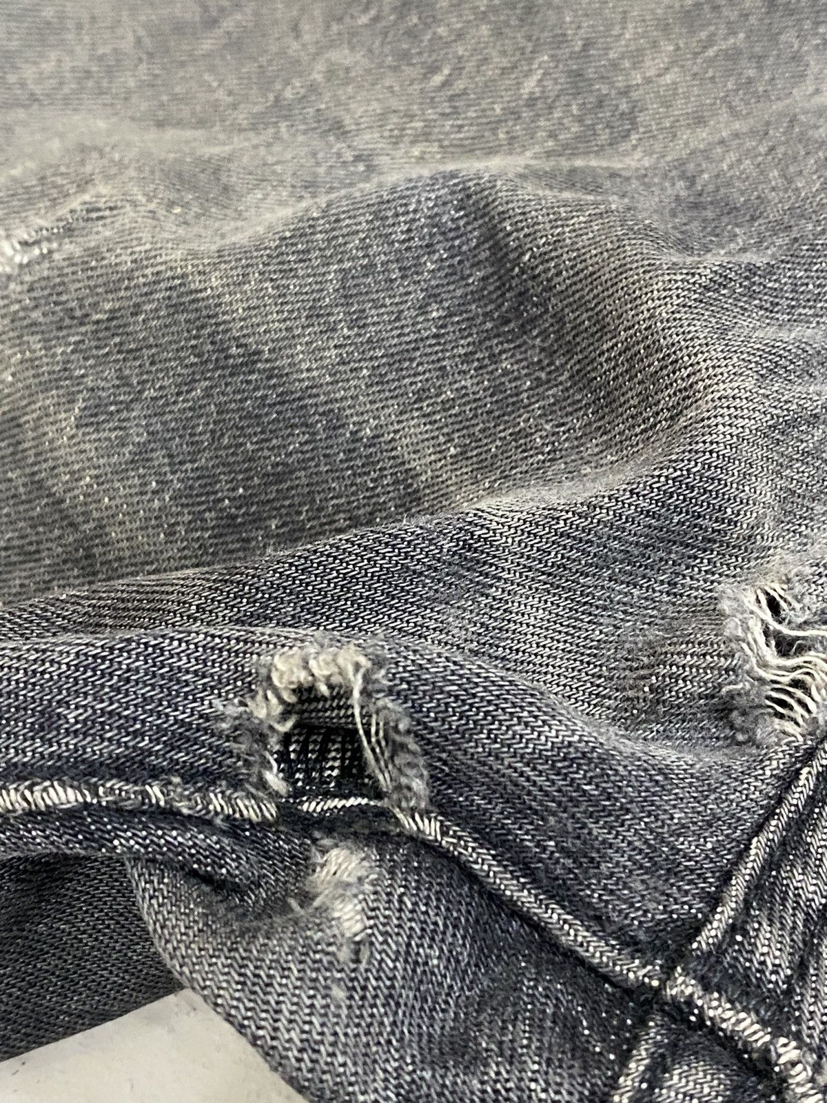 Japanese Brand × Levi's Vintage Levis 508 93' Big E 3496 Button Fly Distressed Jean Size US 32 / EU 48 - 23 Thumbnail