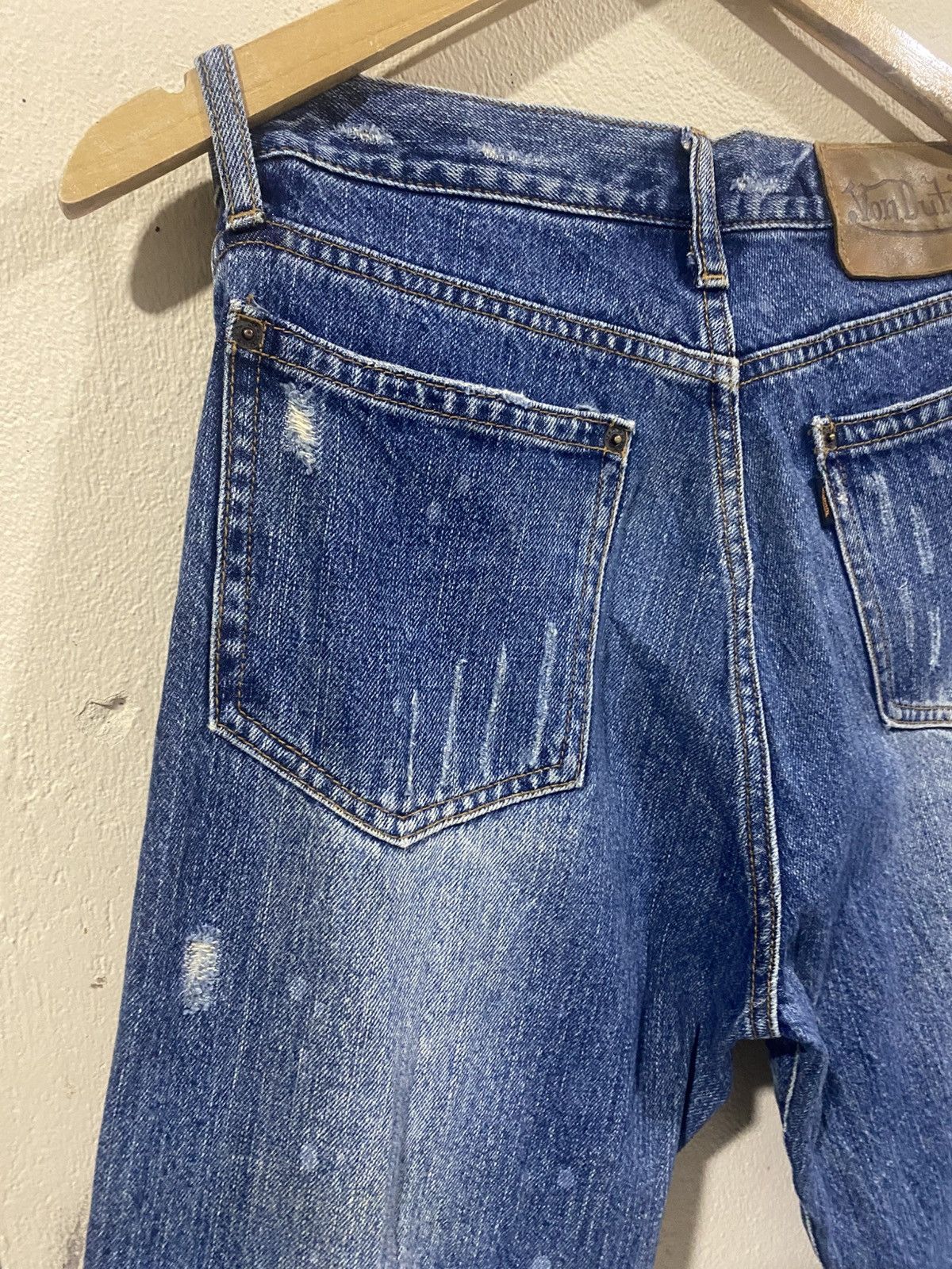 Von Dutch Von Dutch 2000s Patch Distressed Design Denim Size US 30 / EU 46 - 8 Thumbnail