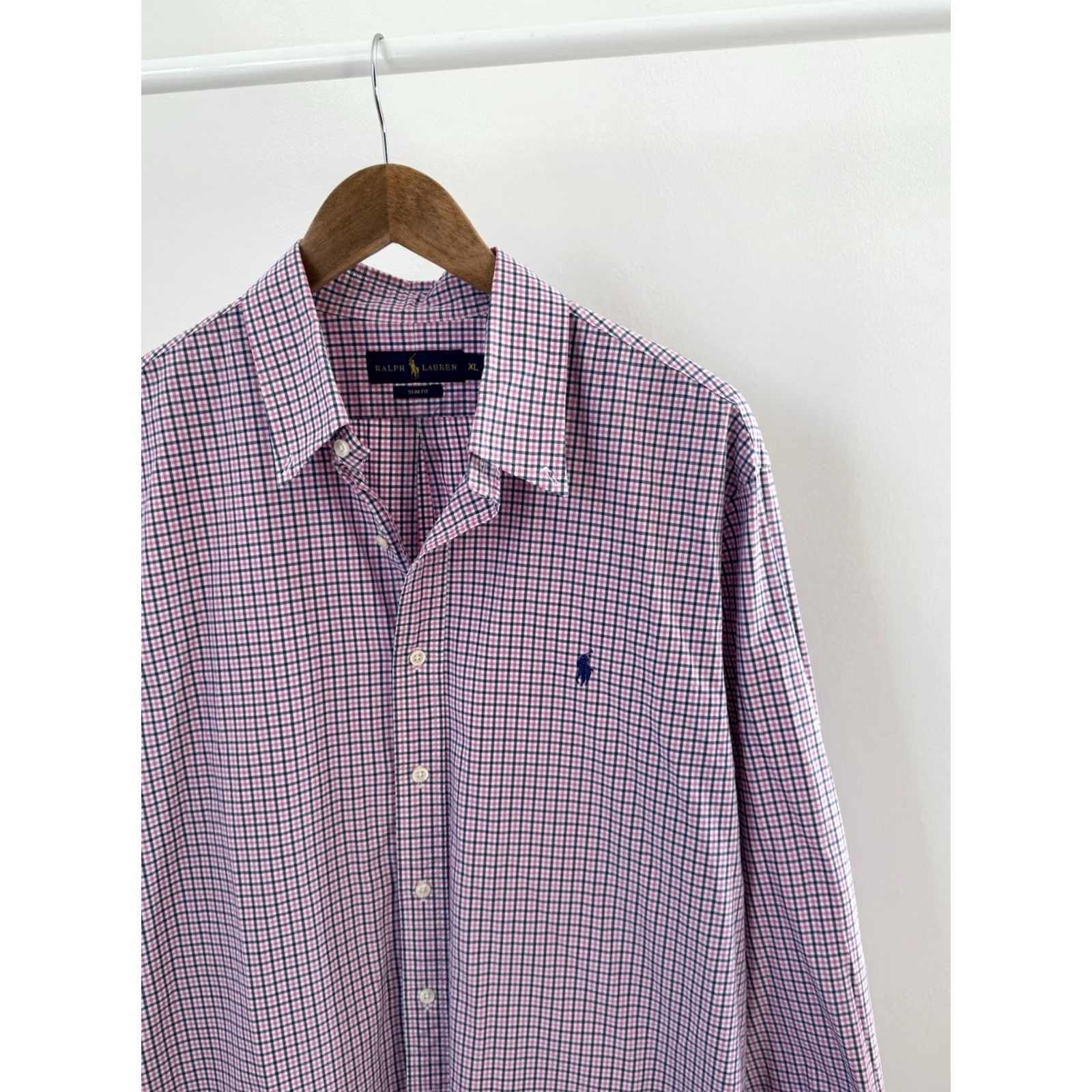 Ralph Lauren Ralph Lauren Button-Up Shirt Men’s XL Pink Check Shirt Button-Down Collared Old Money Classic Luxury Size US XL / EU 56 / 4 - 2 Thumbnail