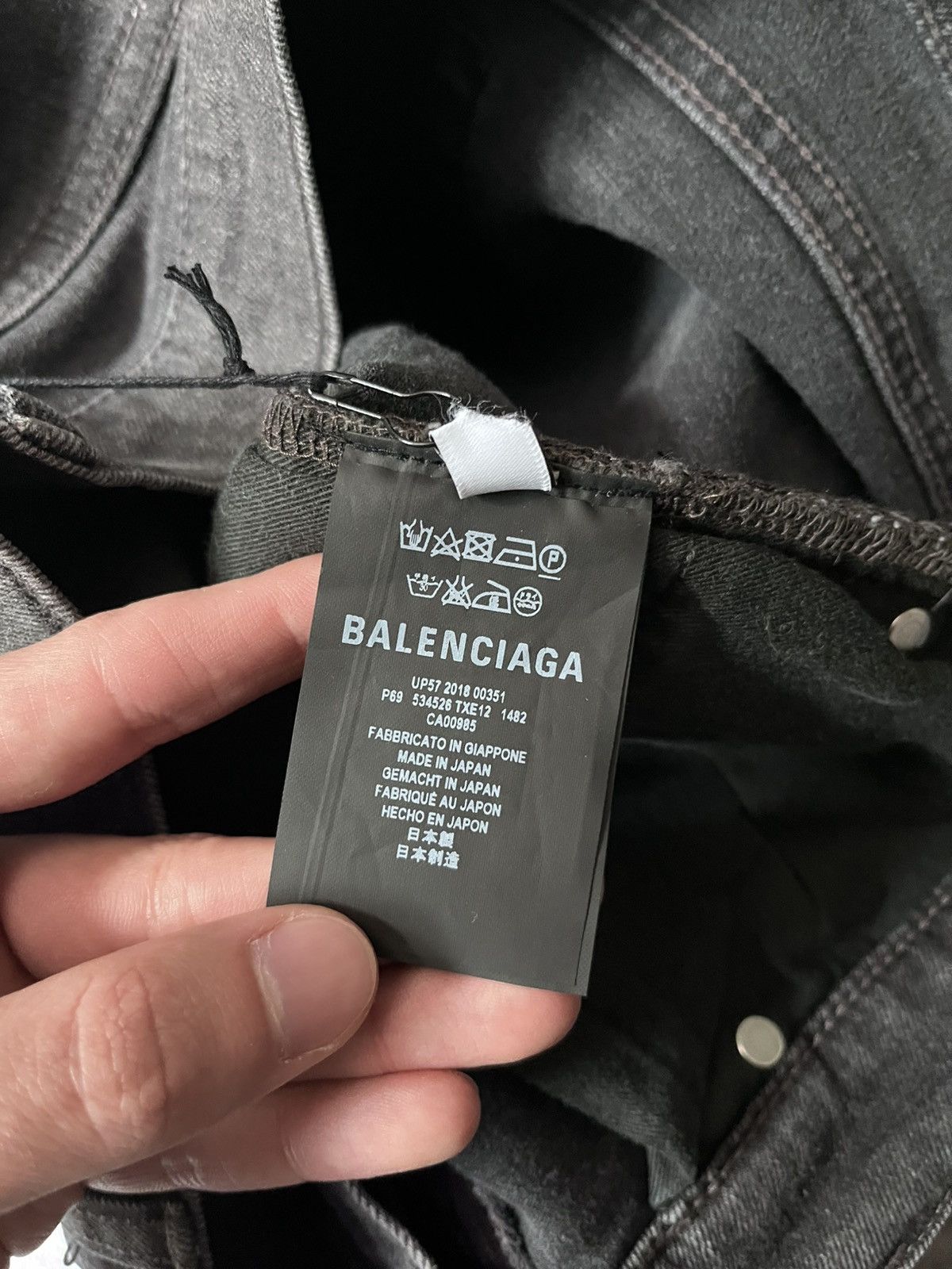 Balenciaga Balenciaga 2018 Skinny Jeans grey New with tag Size US 30 / EU 46 - 11 Thumbnail