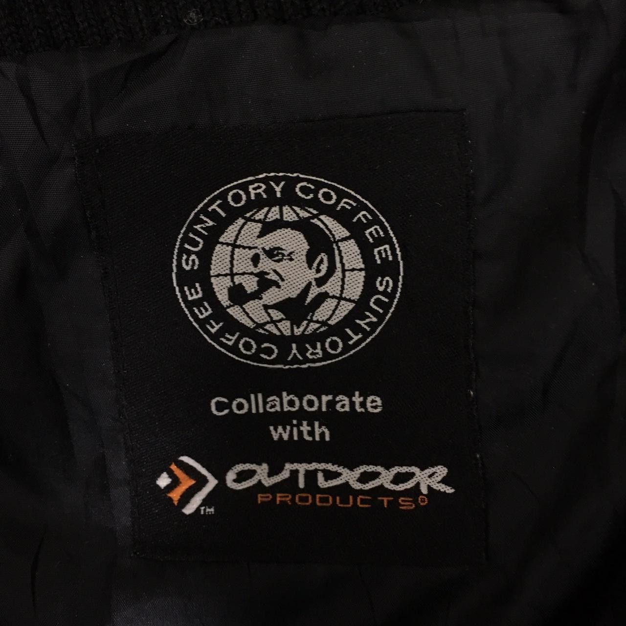 Vintage Vtg SUNTORY COFFEE x OUTDOOR Winter Puffer Jacket Coat Size US L / EU 52-54 / 3 - 4 Thumbnail