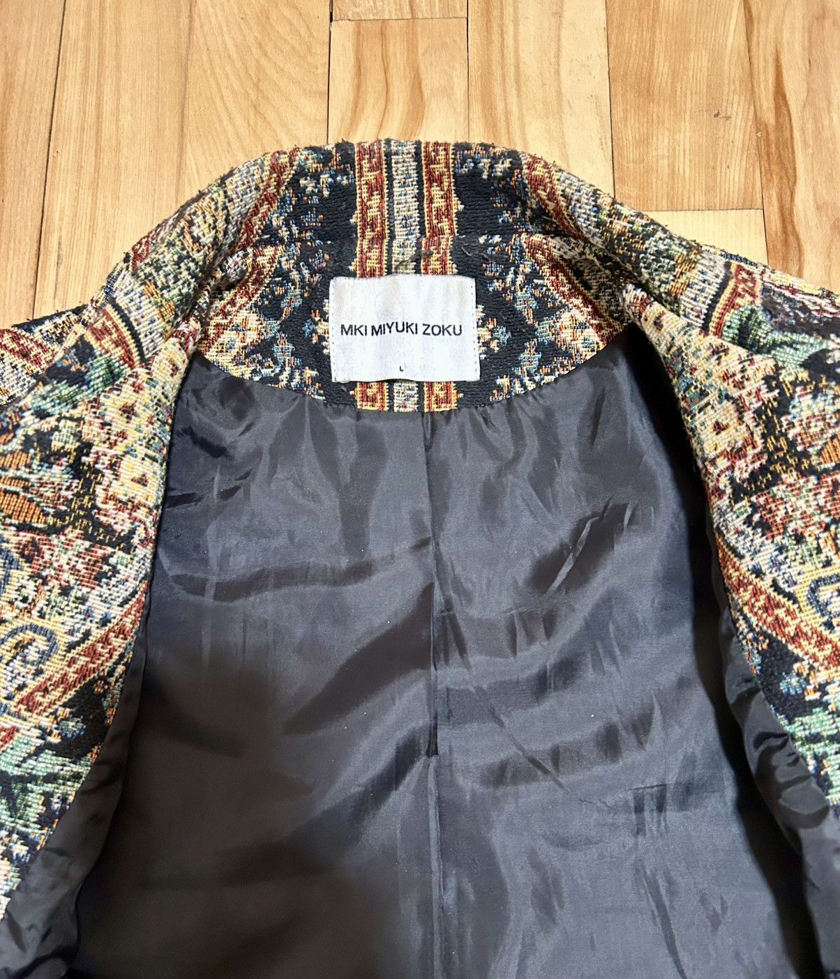 Mki Miyuki Zoku Tapestry Rider Jacket Size US L / EU 52-54 / 3 - 6 Thumbnail