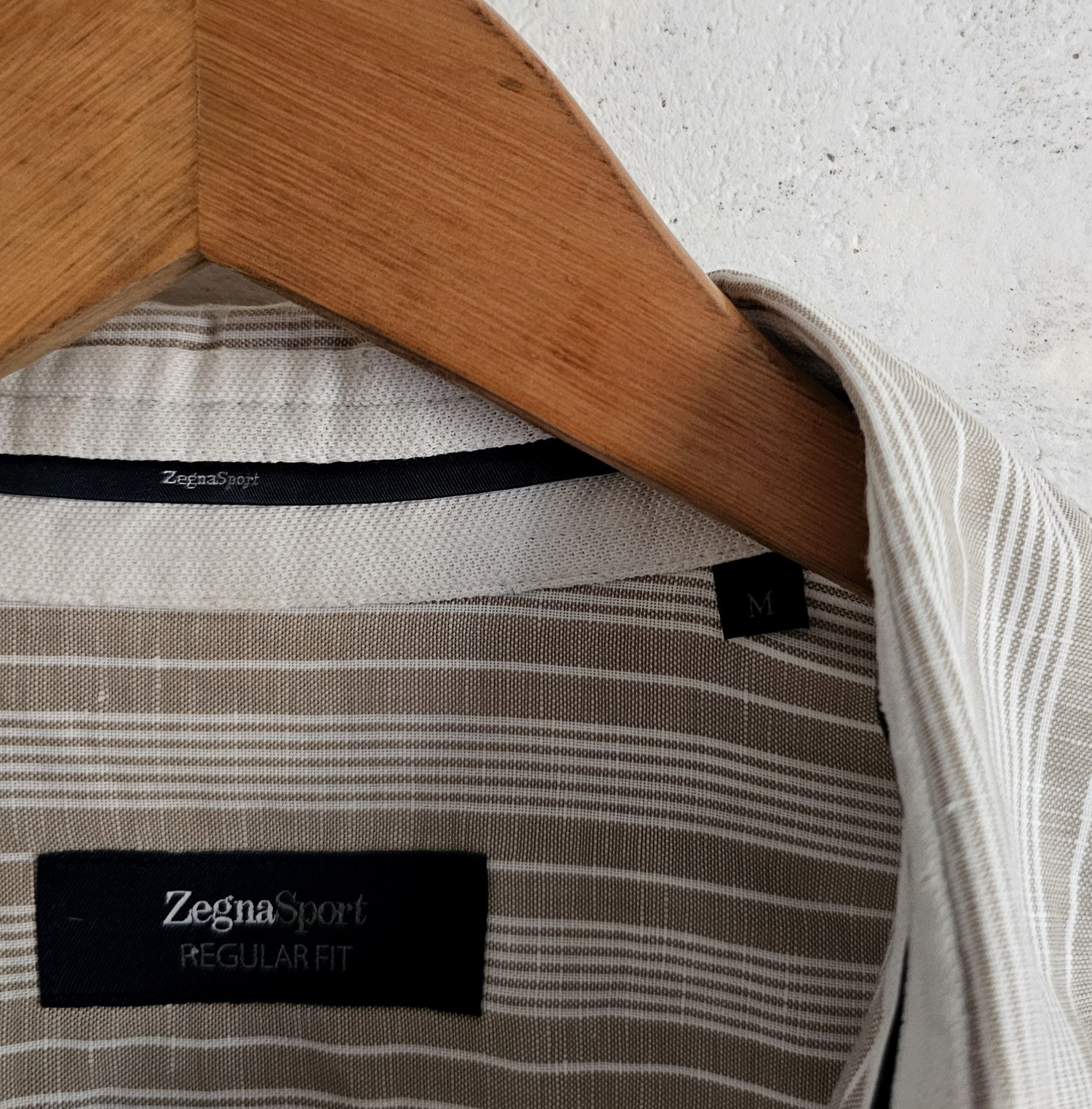 Ermenegildo Zegna Zenga sport vintage shirts Size US M / EU 48-50 / 2 - 7 Thumbnail
