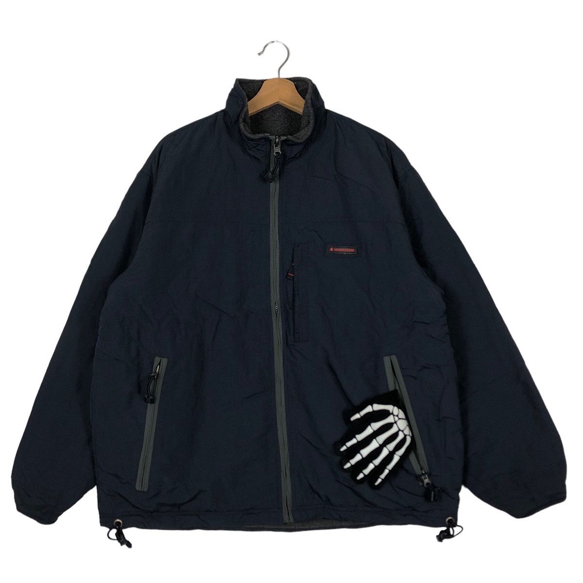 Japanese Brand 🔥90’s Riot Riot Vintage Reversible Bomber Jacket Woods USA Size US M / EU 48-50 / 2 - 2 Thumbnail