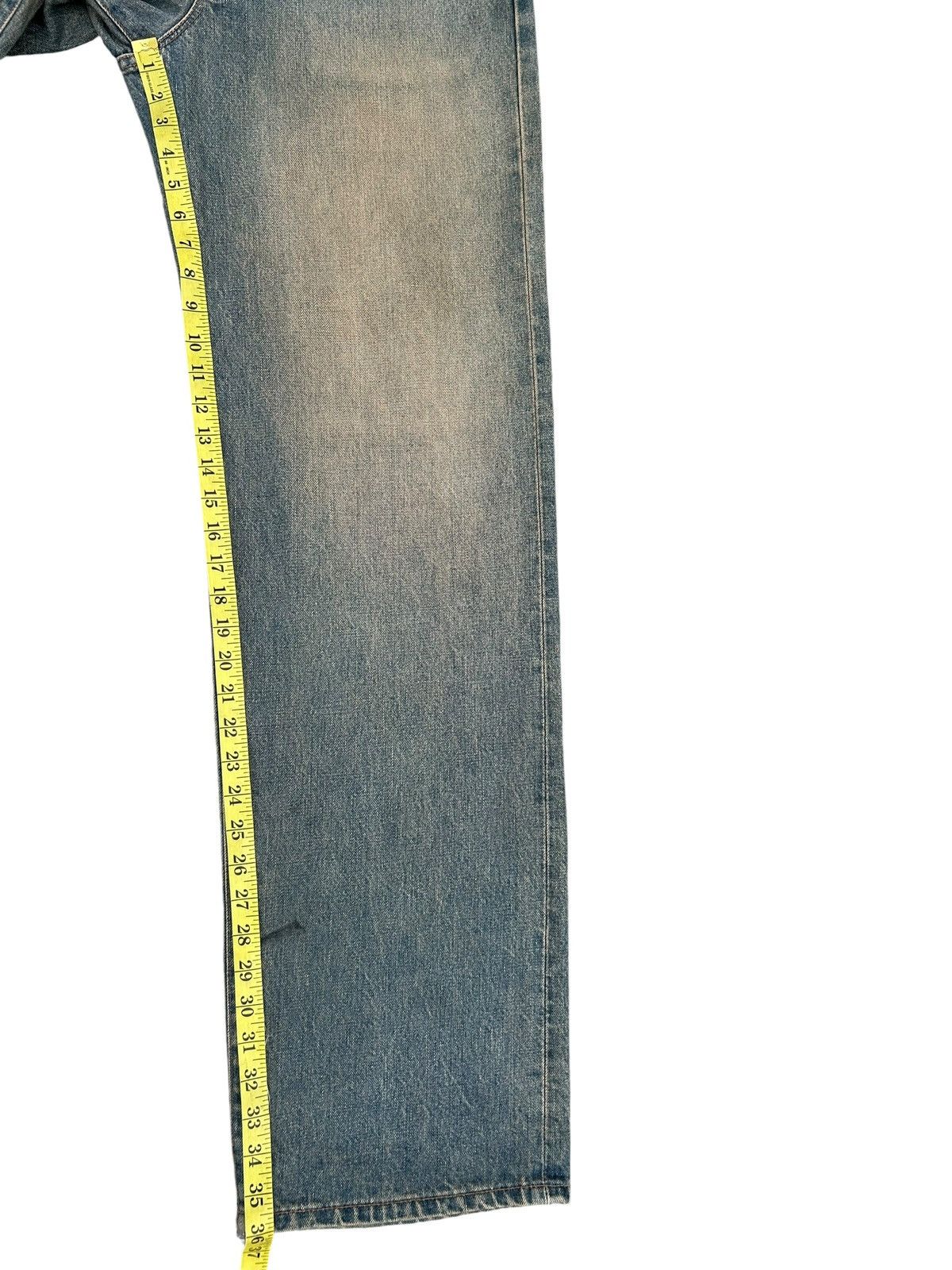 Kapital Vintage Wrangler Selvedge Baggy Rusty Mudwash Denim Jeans Size US 30 / EU 46 - 17 Thumbnail