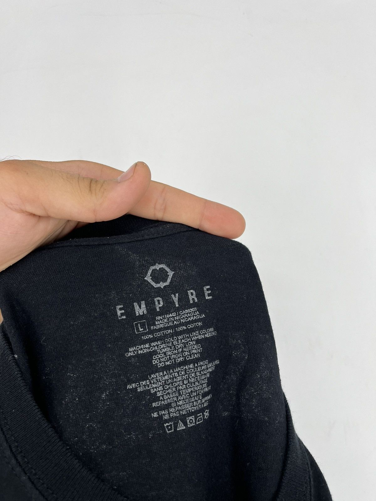 Empyre × Vintage EMPYRE T-Shirt Mens Sz L Black Sunflower WE ALL BLOOM Size US L / EU 52-54 / 3 - 12 Thumbnail