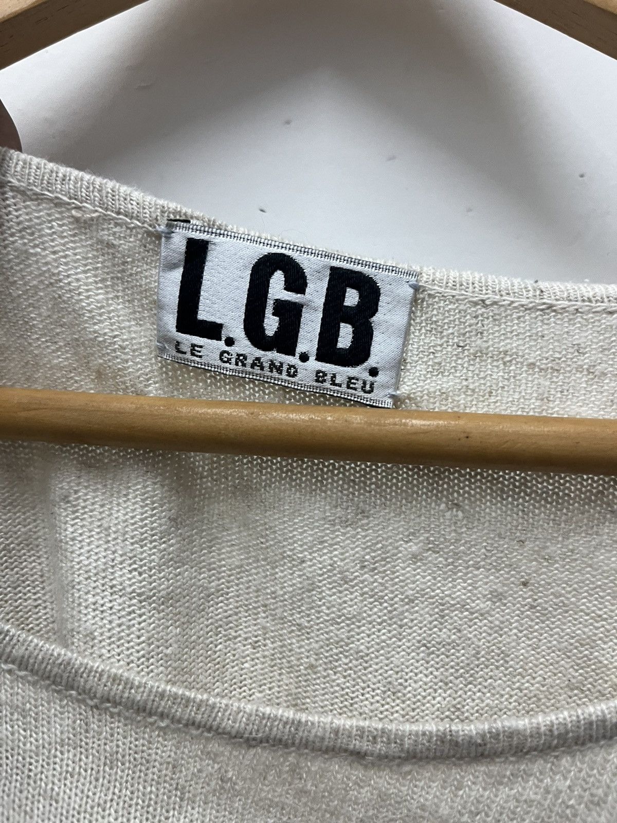 Le Grande Bleu (L.G.B.) Le Grand Bleu Linen Knitwear Size M / US 6-8 / IT 42-44 - 6 Thumbnail