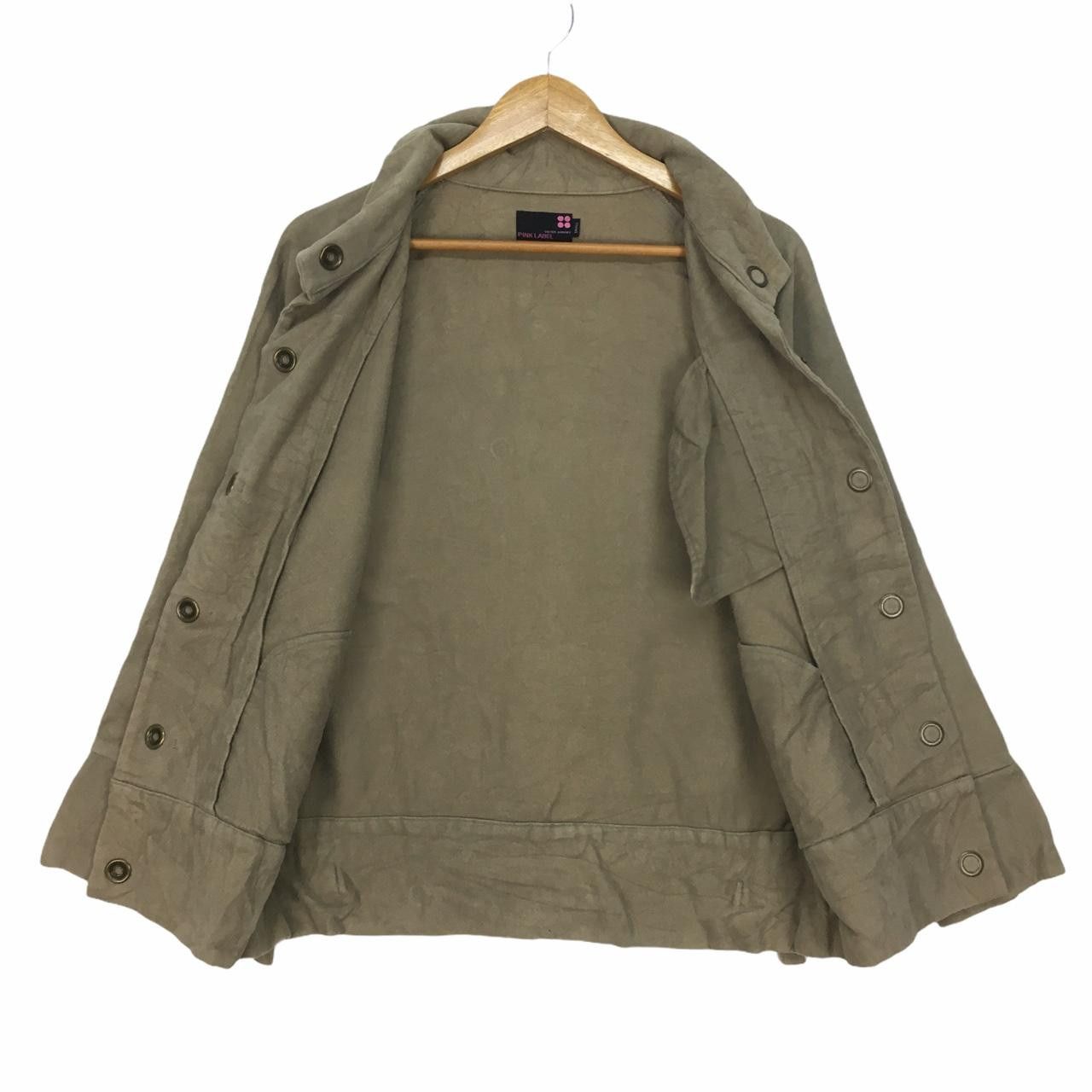 United Arrows Vtg UNITED ARROWS Pink Label Snap Button Jacket Size US S / EU 44-46 / 1 - 2 Thumbnail