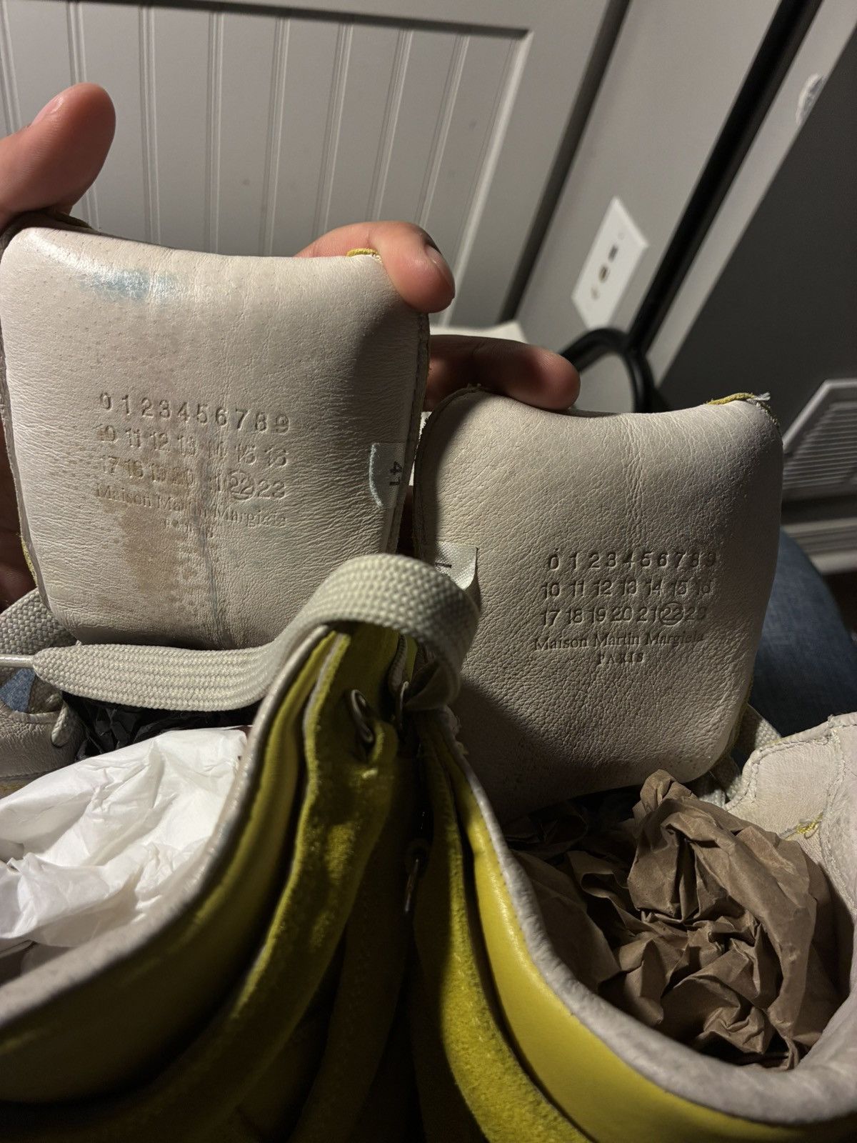 Maison Margiela Maison Margiela OG Hi-Tops Size US 8.5 / EU 41-42 - 7 Thumbnail