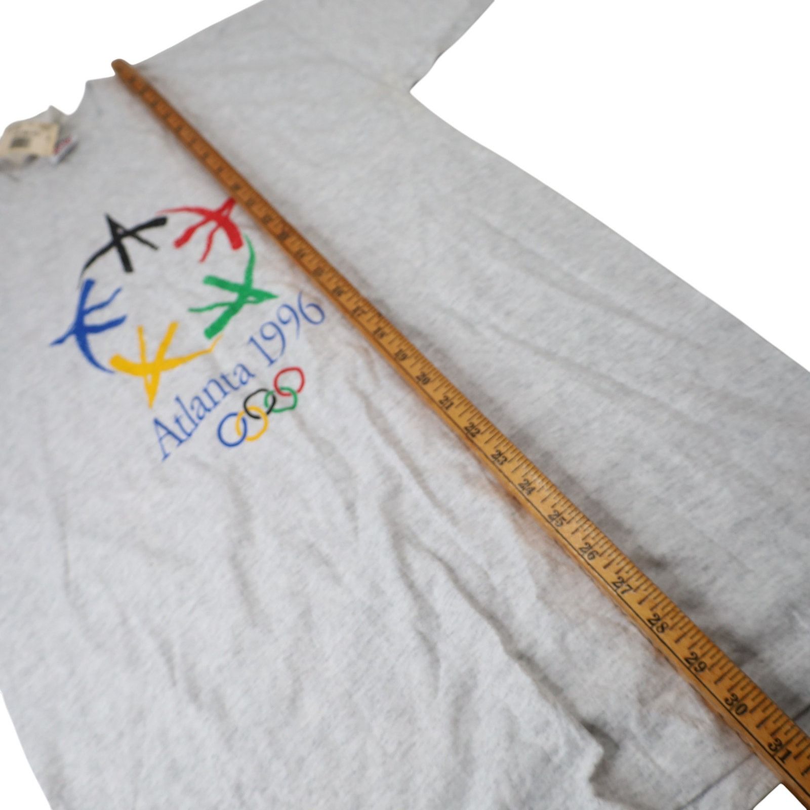 USA Olympics NWT Vintage 1996 Atlanta Olympics Graphic T Shirt Size US L / EU 52-54 / 3 - 8 Thumbnail